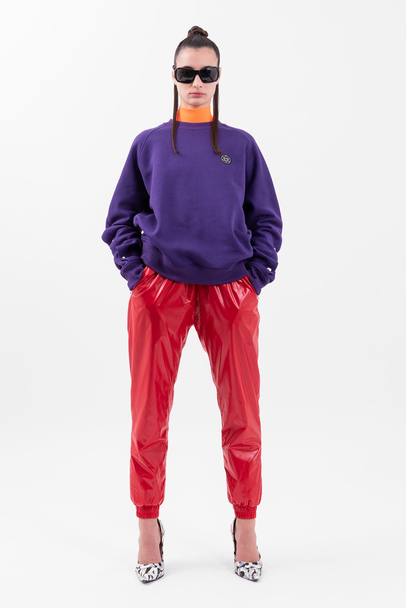 Marios Backup Sweatshirt Purple