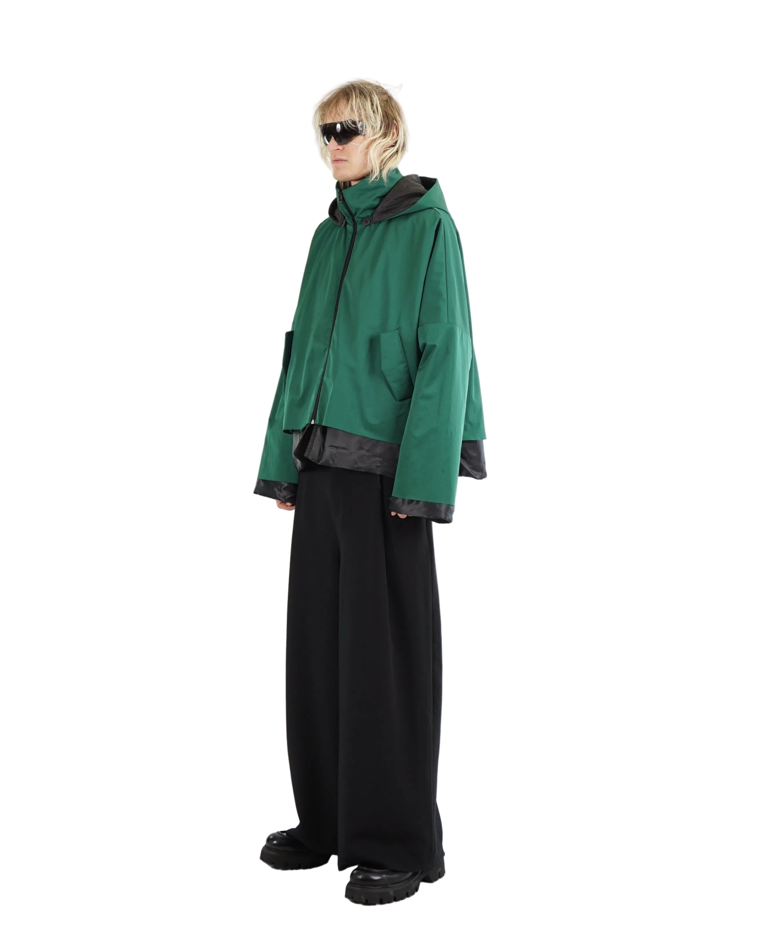 TOVER REVERSIBLE JACKET BLACK Green