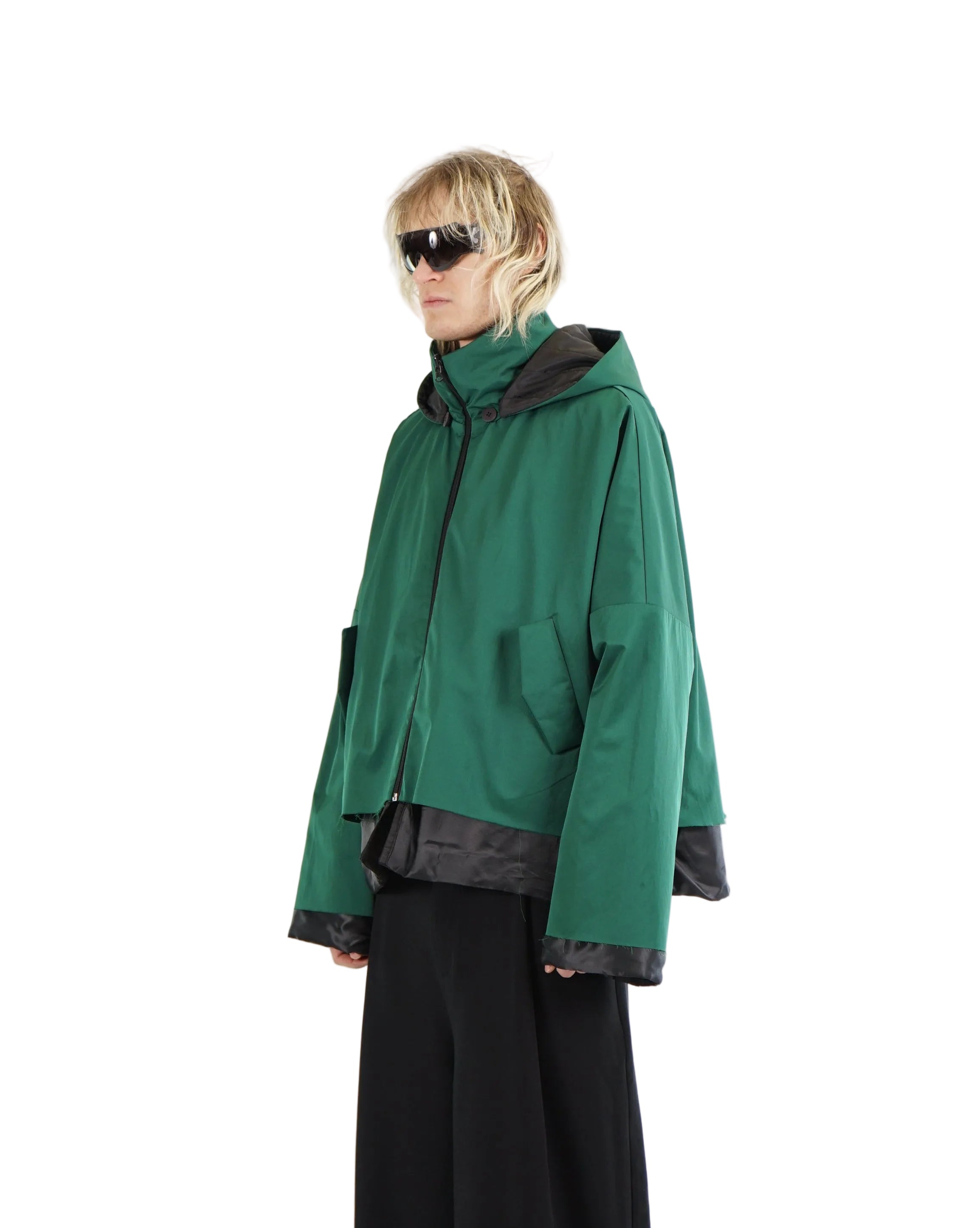 TOVER REVERSIBLE JACKET BLACK Green