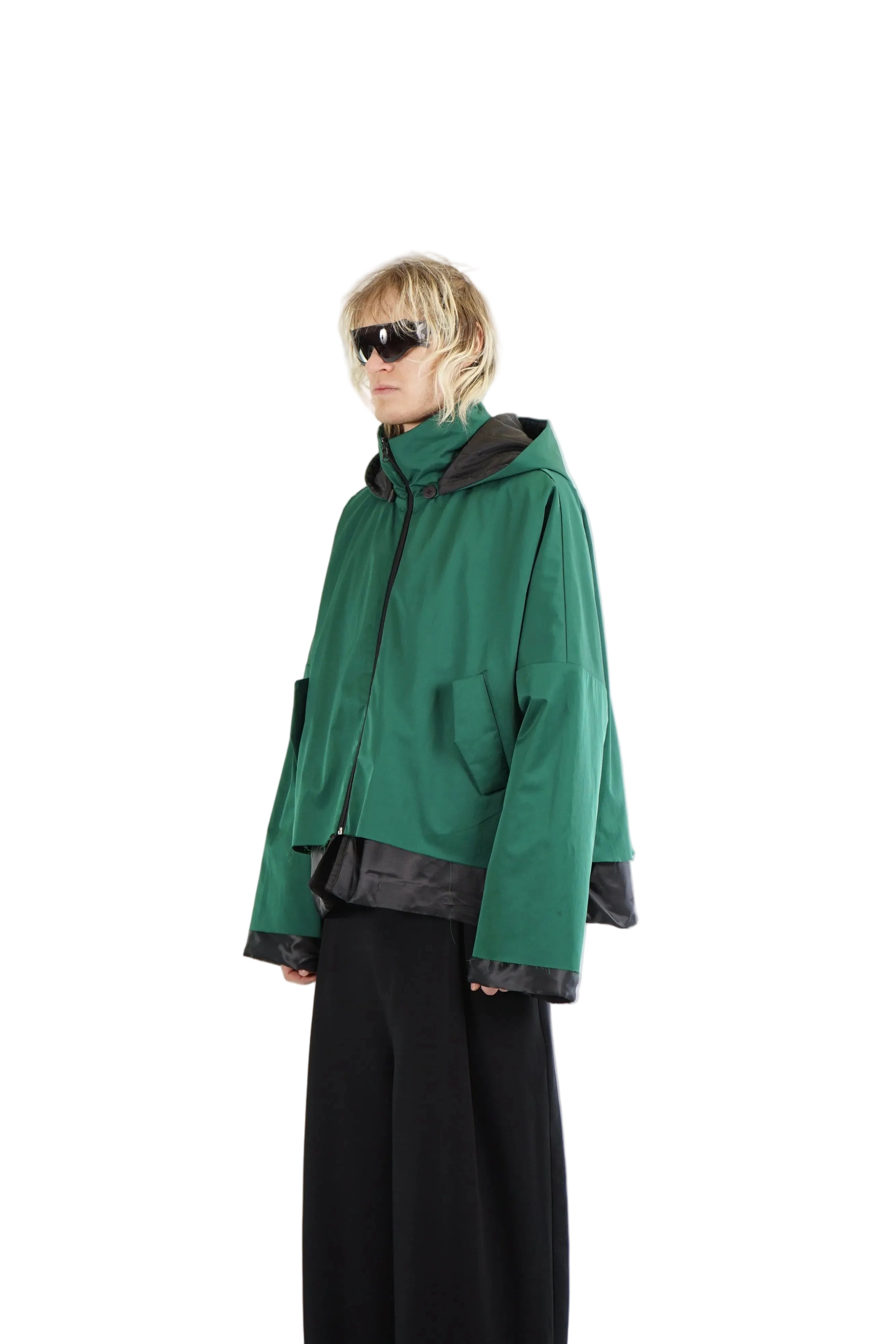 TOVER REVERSIBLE JACKET BLACK Green