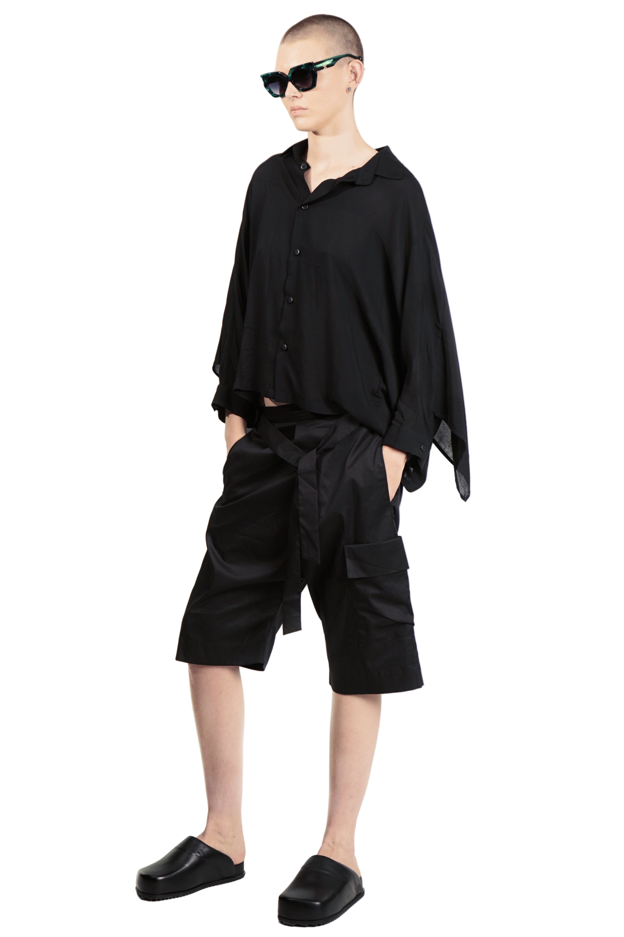 PMP163 Wrap Shorts