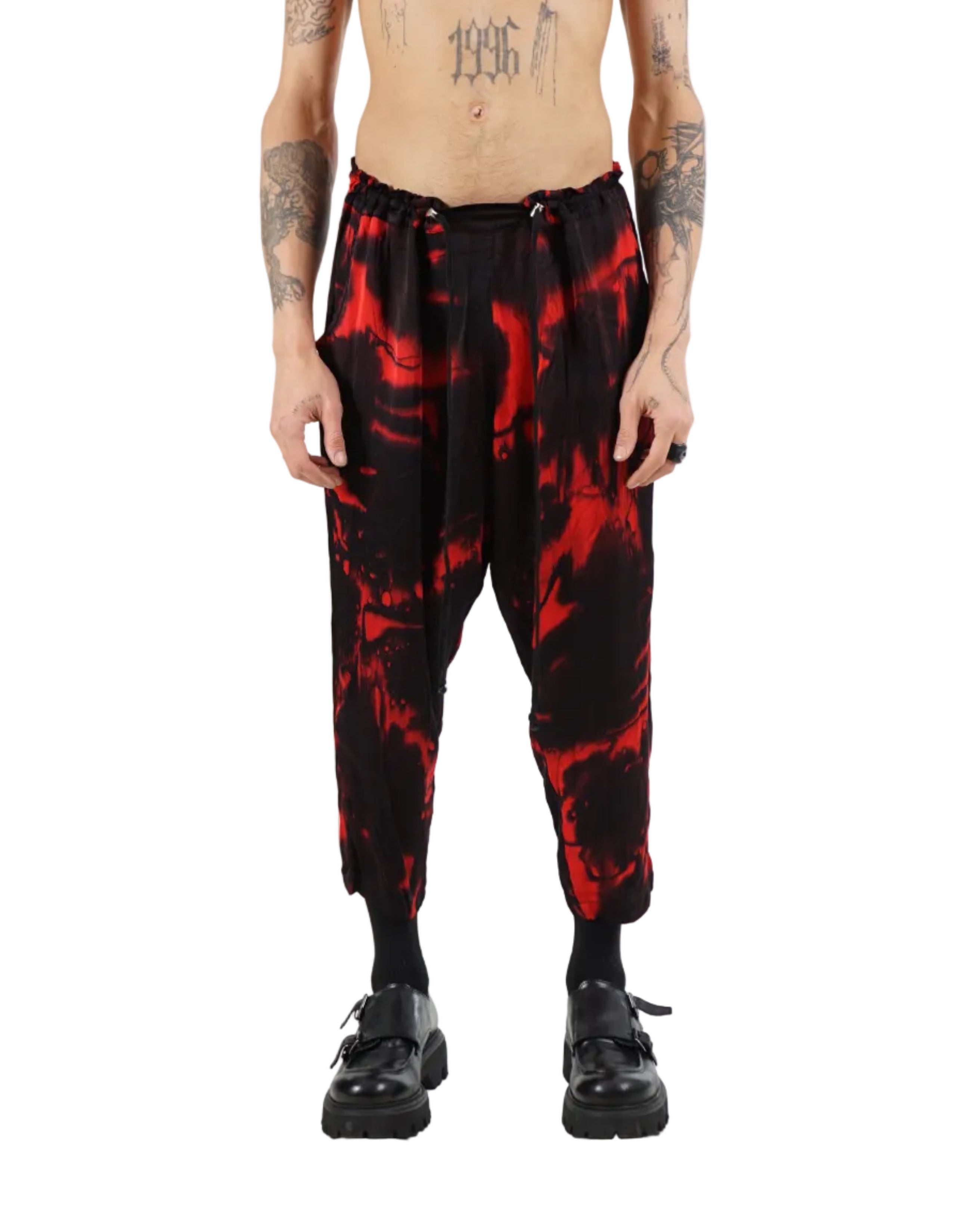 Mark Baigent – Kay Pants – Black / Red