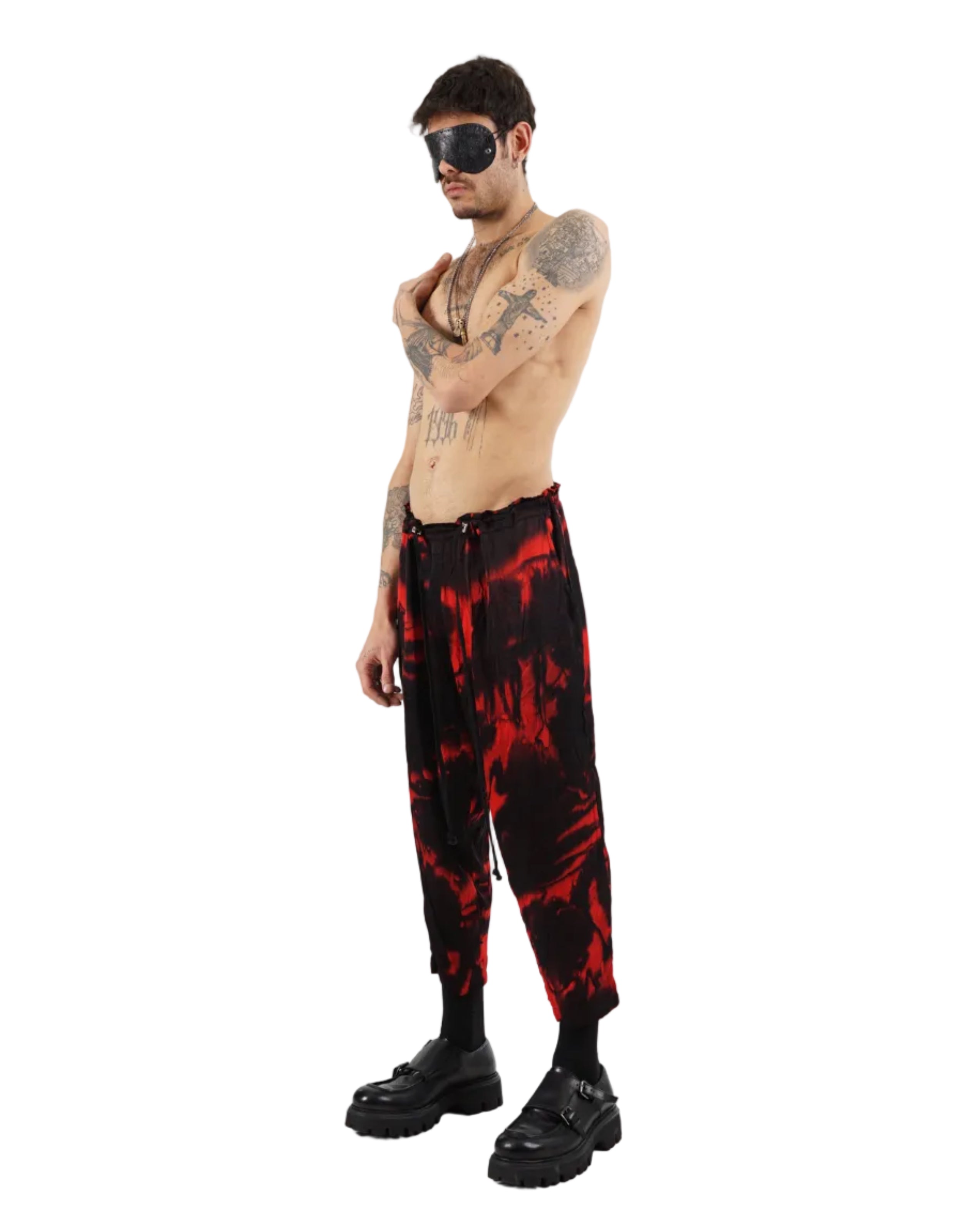 Mark Baigent – Kay Pants – Black / Red