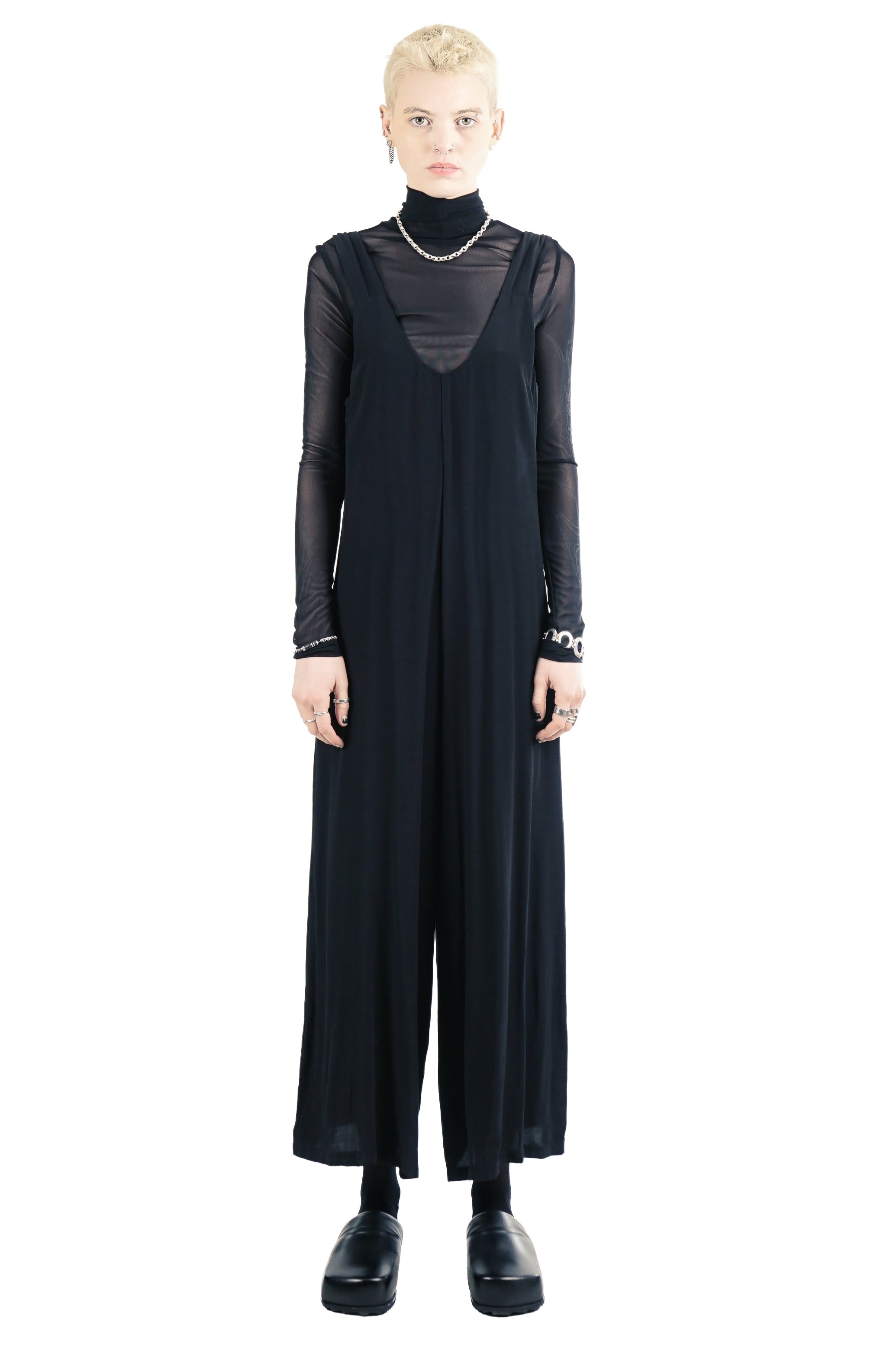 O26 Sleeveless Jumpsuit – Black | Adddress
