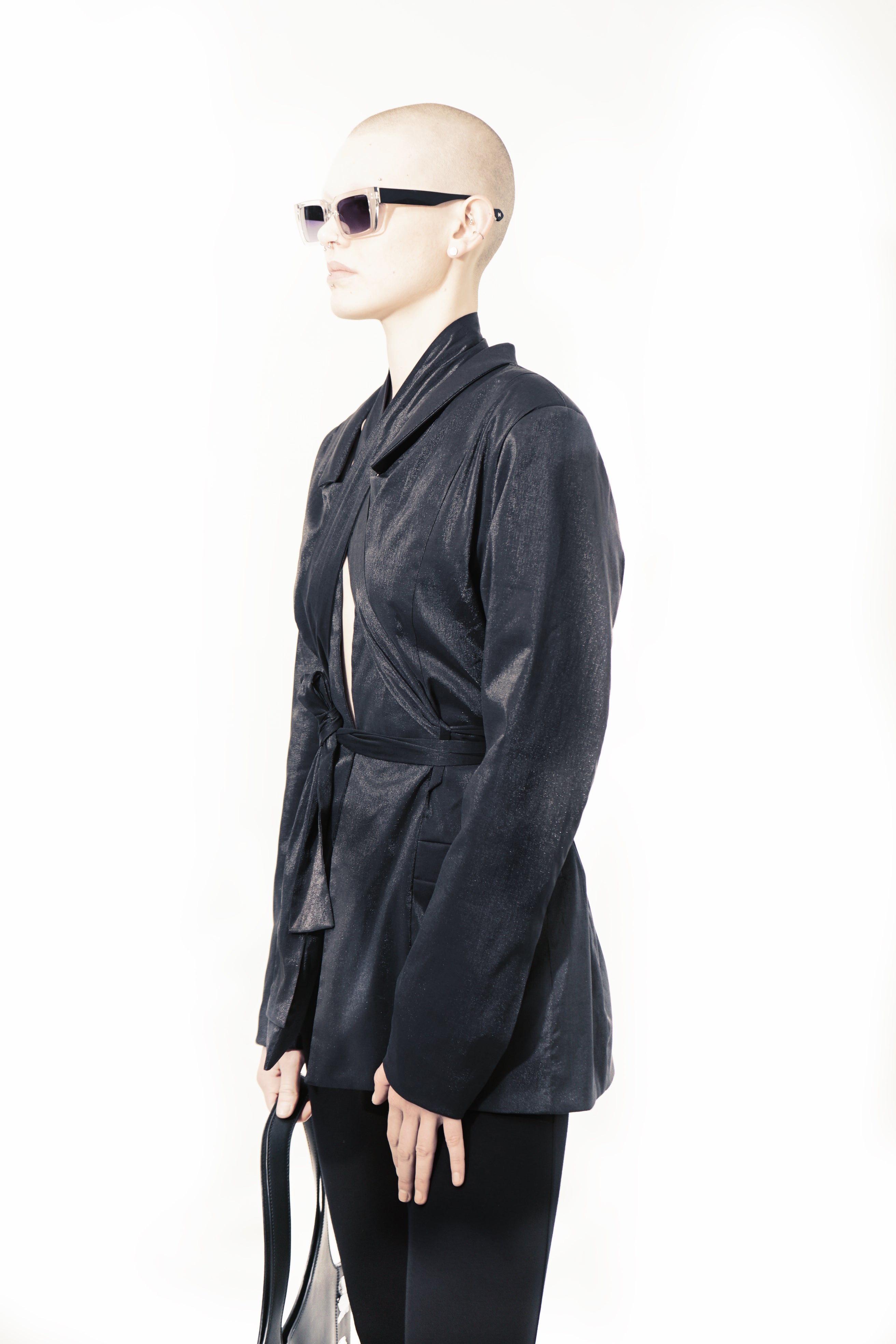 G74 Long Blazer Wrap Belt