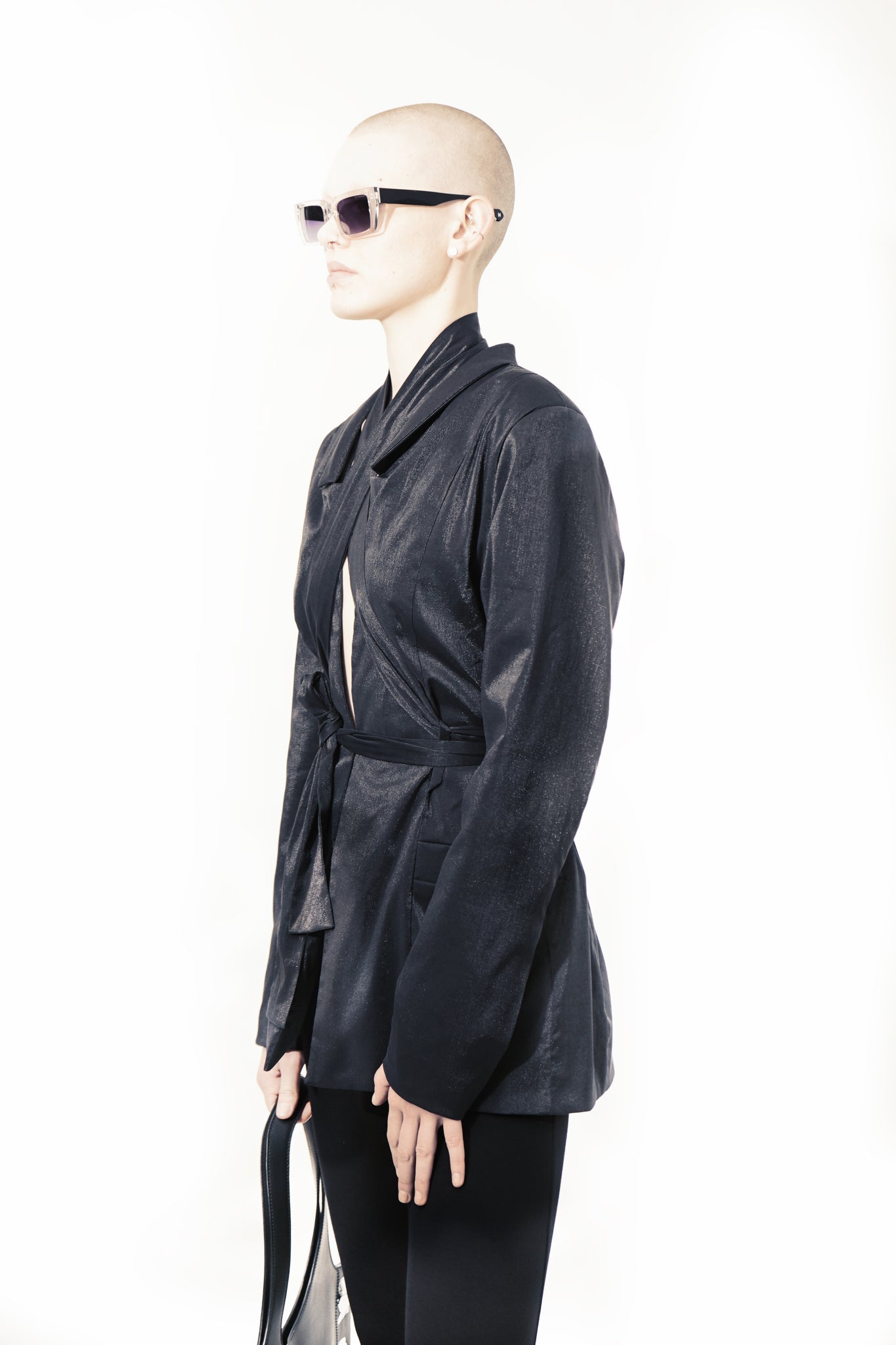 G74 Long Blazer Wrap Belt