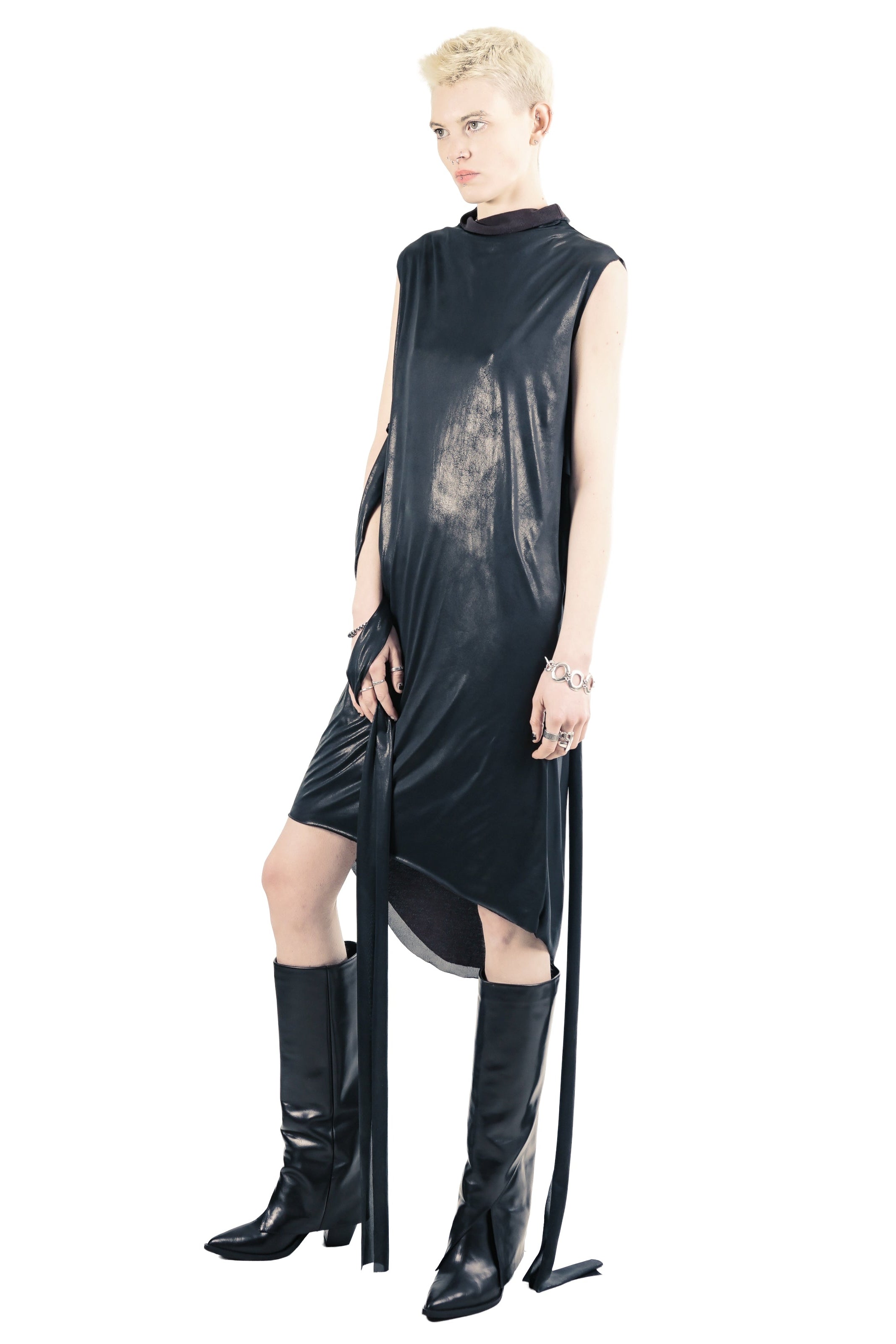 R269B Reversible Dress – Black | Adddress