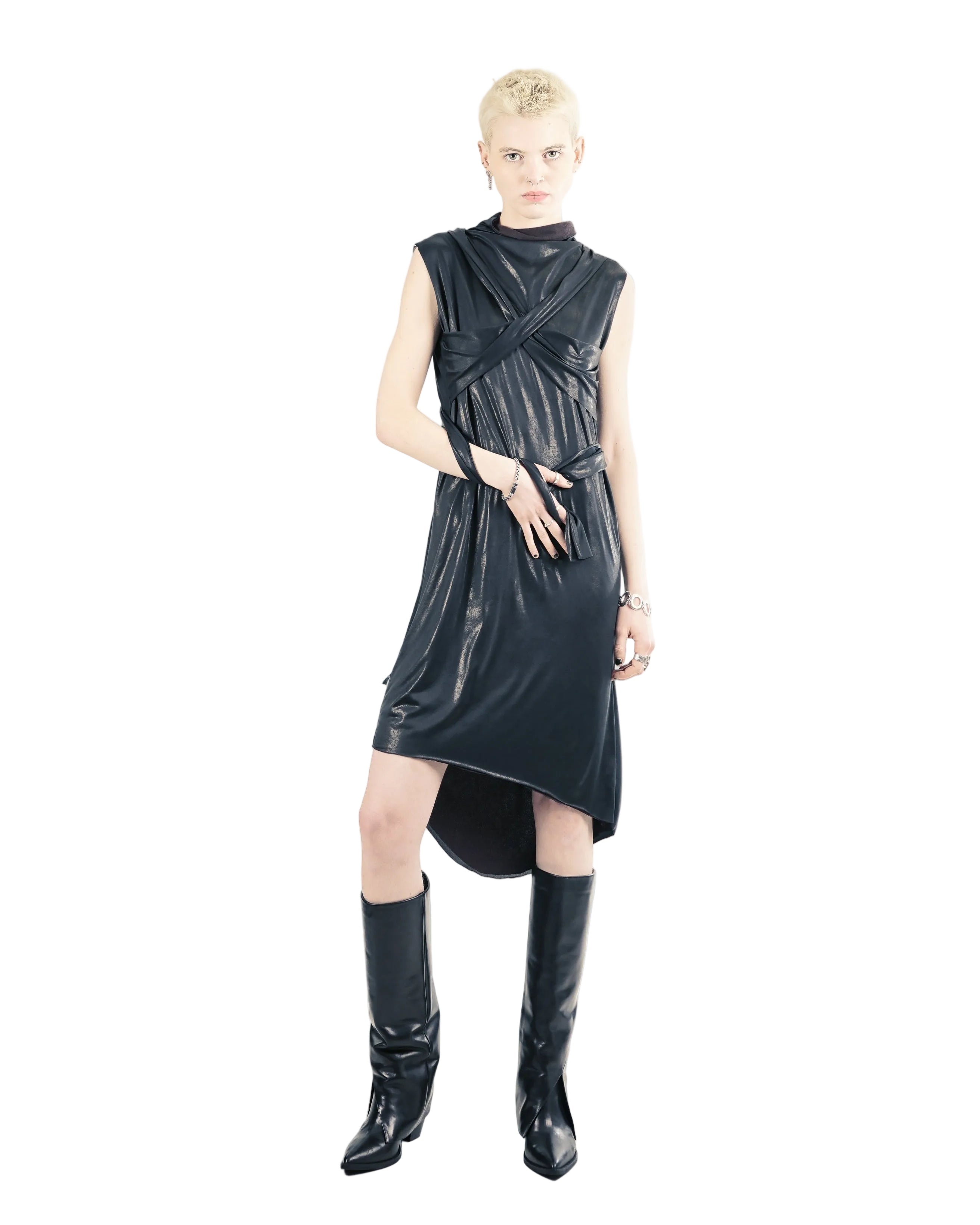 Adddress – R269B Reversible Dress – Black