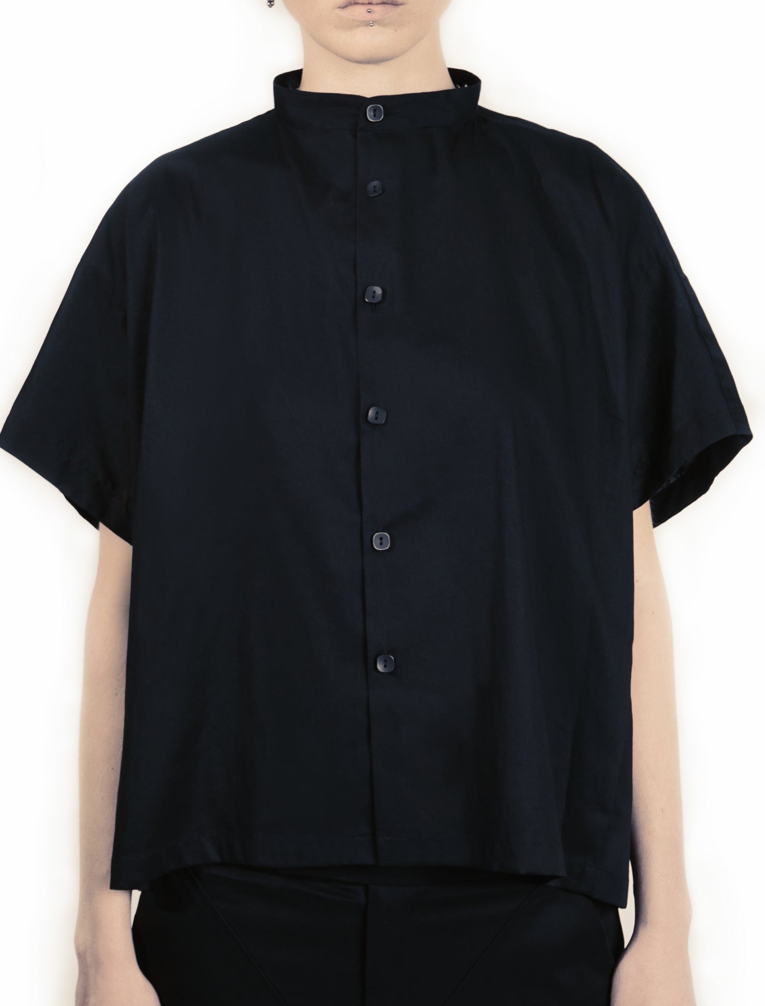 B62S Oversized Blouse Short Sleeve