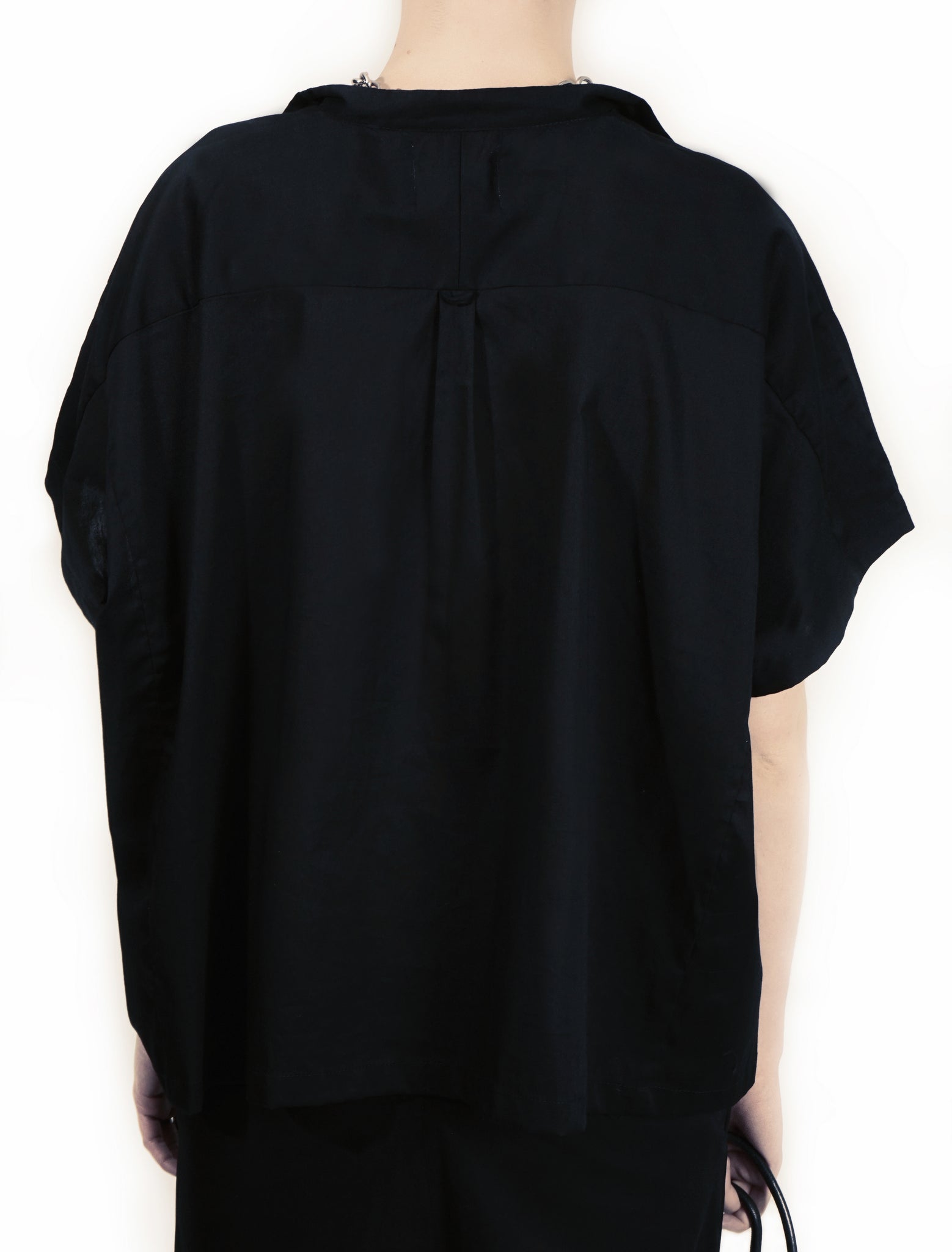 B62S Oversized Blouse Short Sleeve