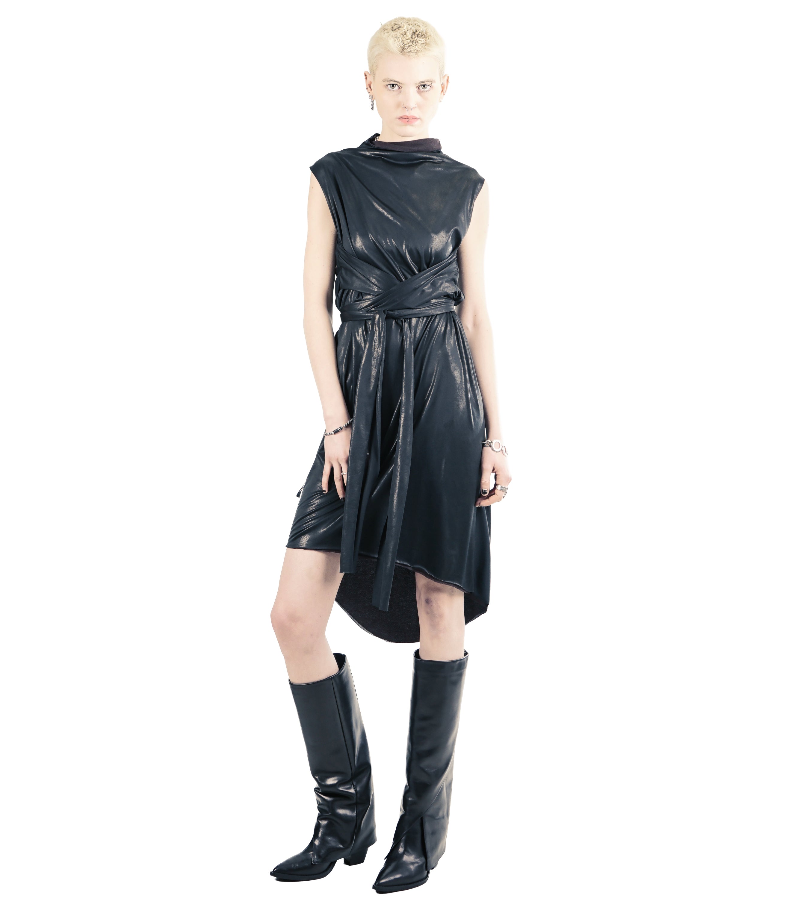 R269B Reversible Dress – Black | Adddress