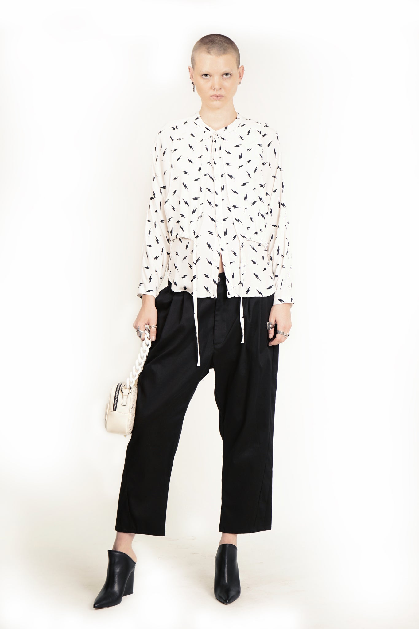 B93A Blouse Vest Detail