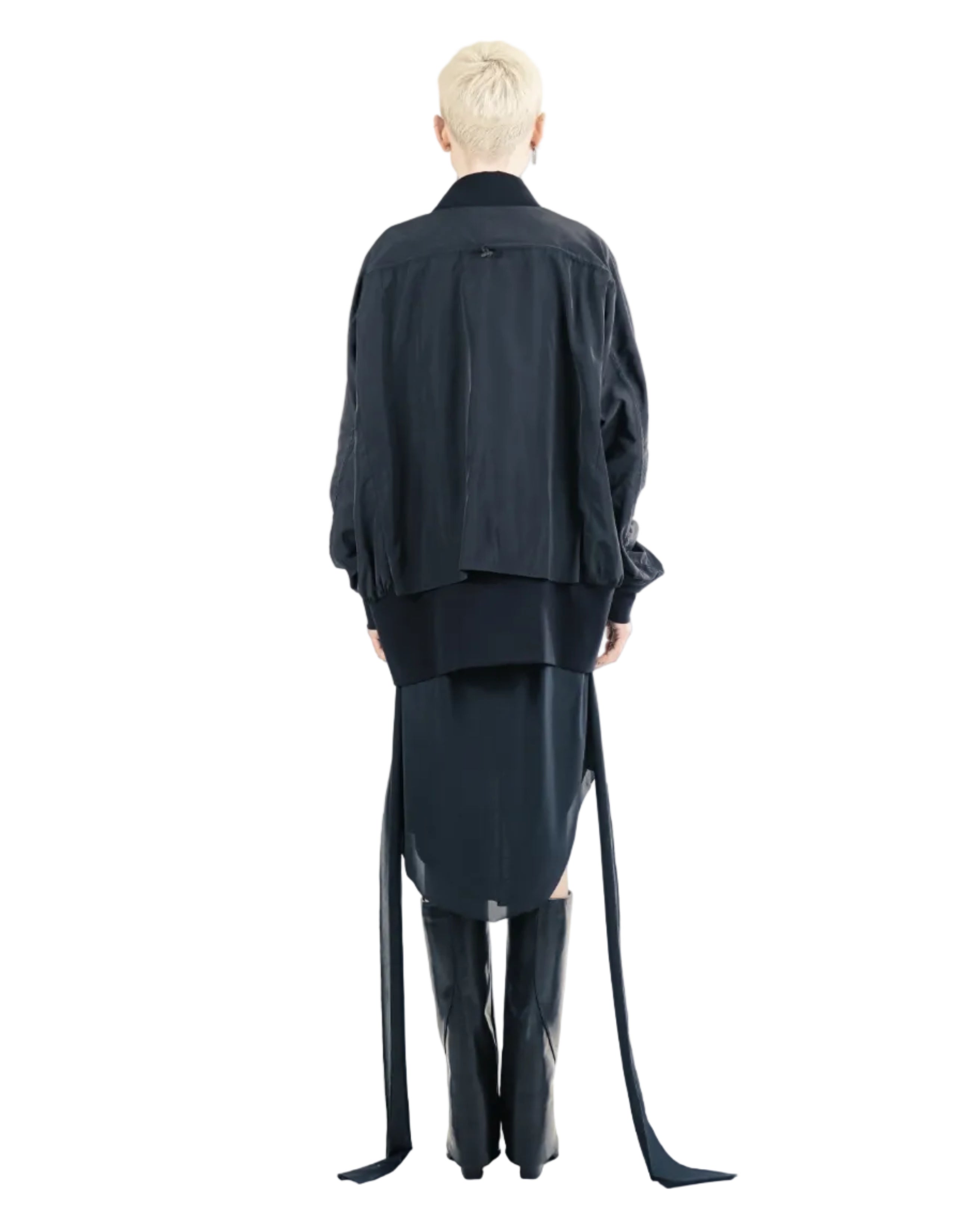 G99C Bomber Jacket Light– Black I adddress
