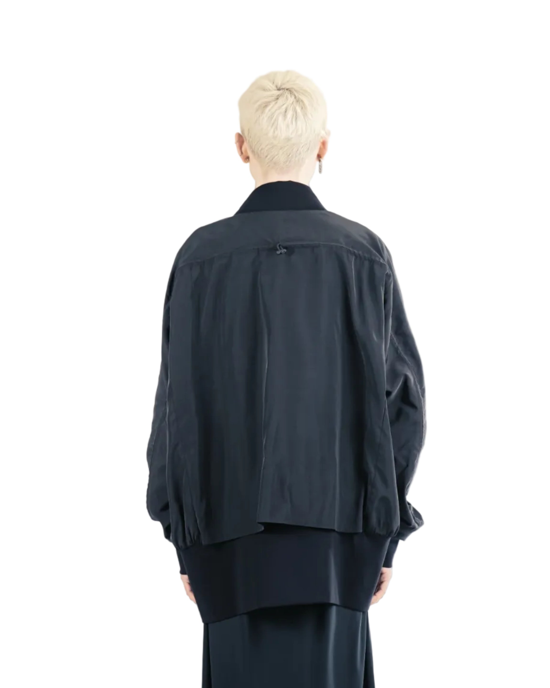 G99C Bomber Jacket Light– Black I adddress
