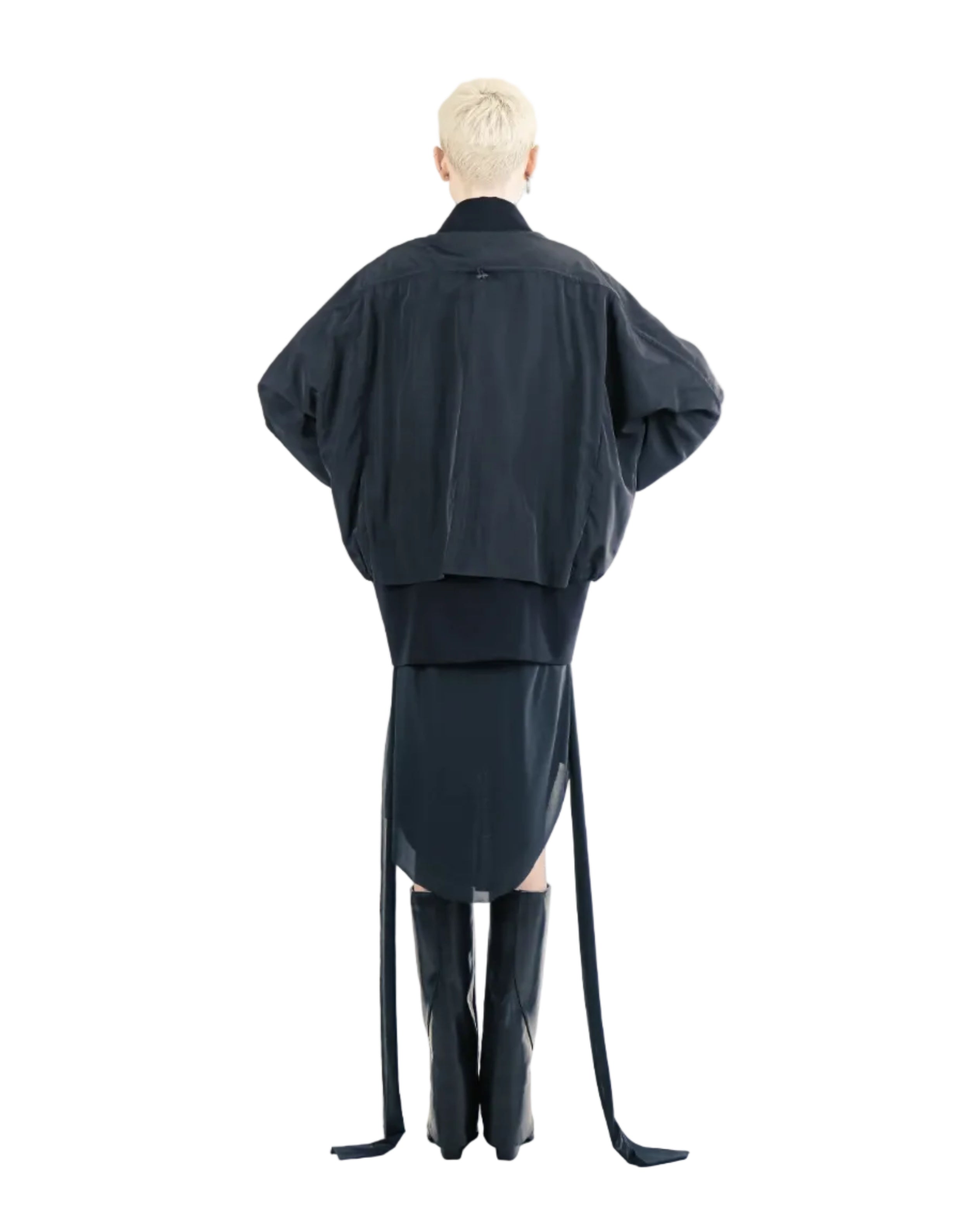 G99C Bomber Jacket Light– Black I adddress