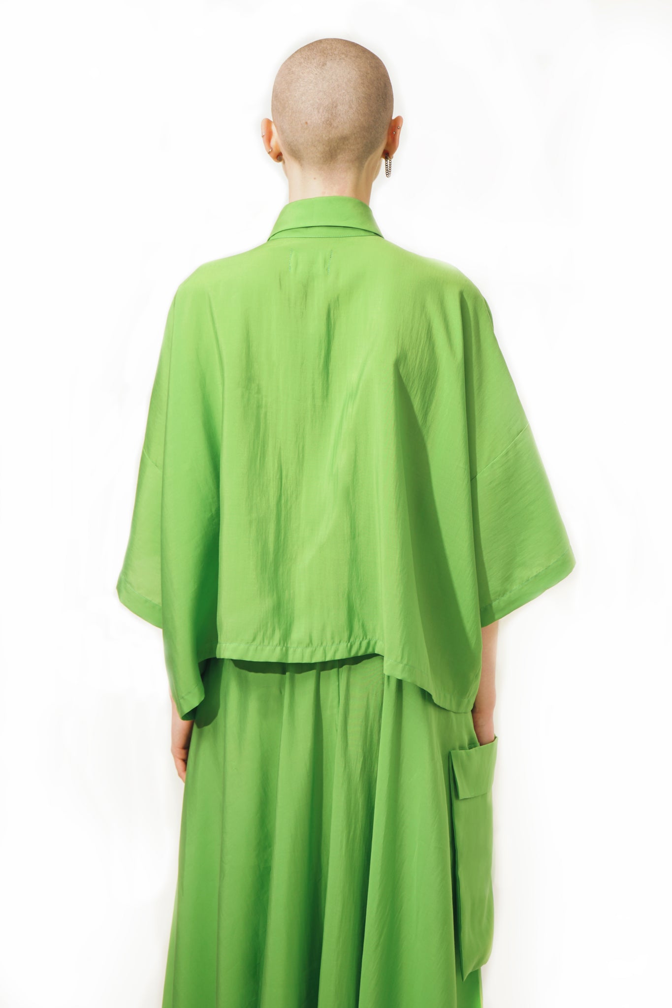 MC44  Blouse Huge Pocket