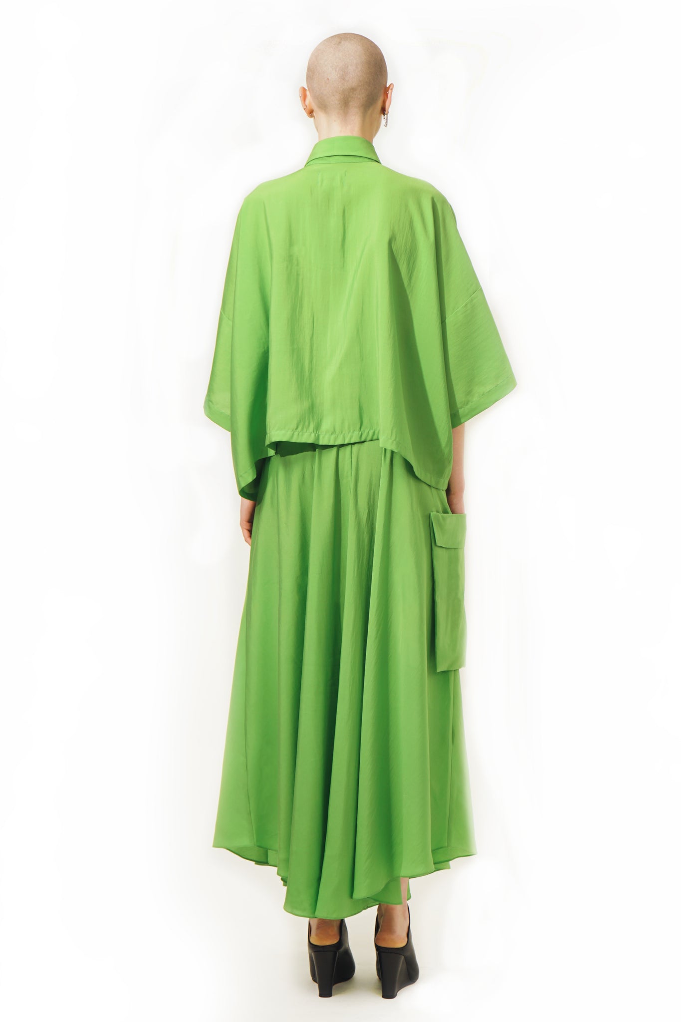 MC44  Blouse Huge Pocket