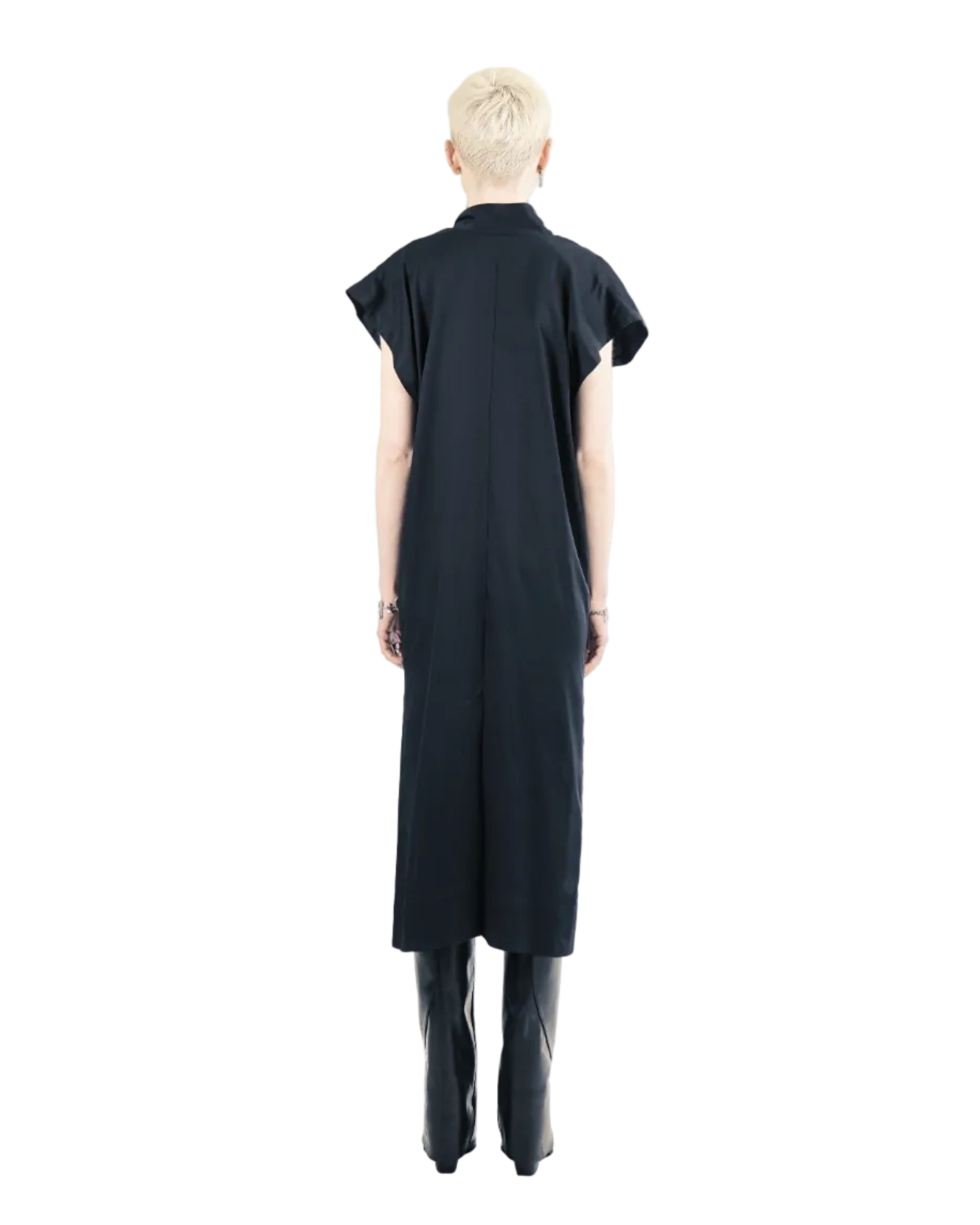 Adddress – RVG75 Zipper Dress – Black
