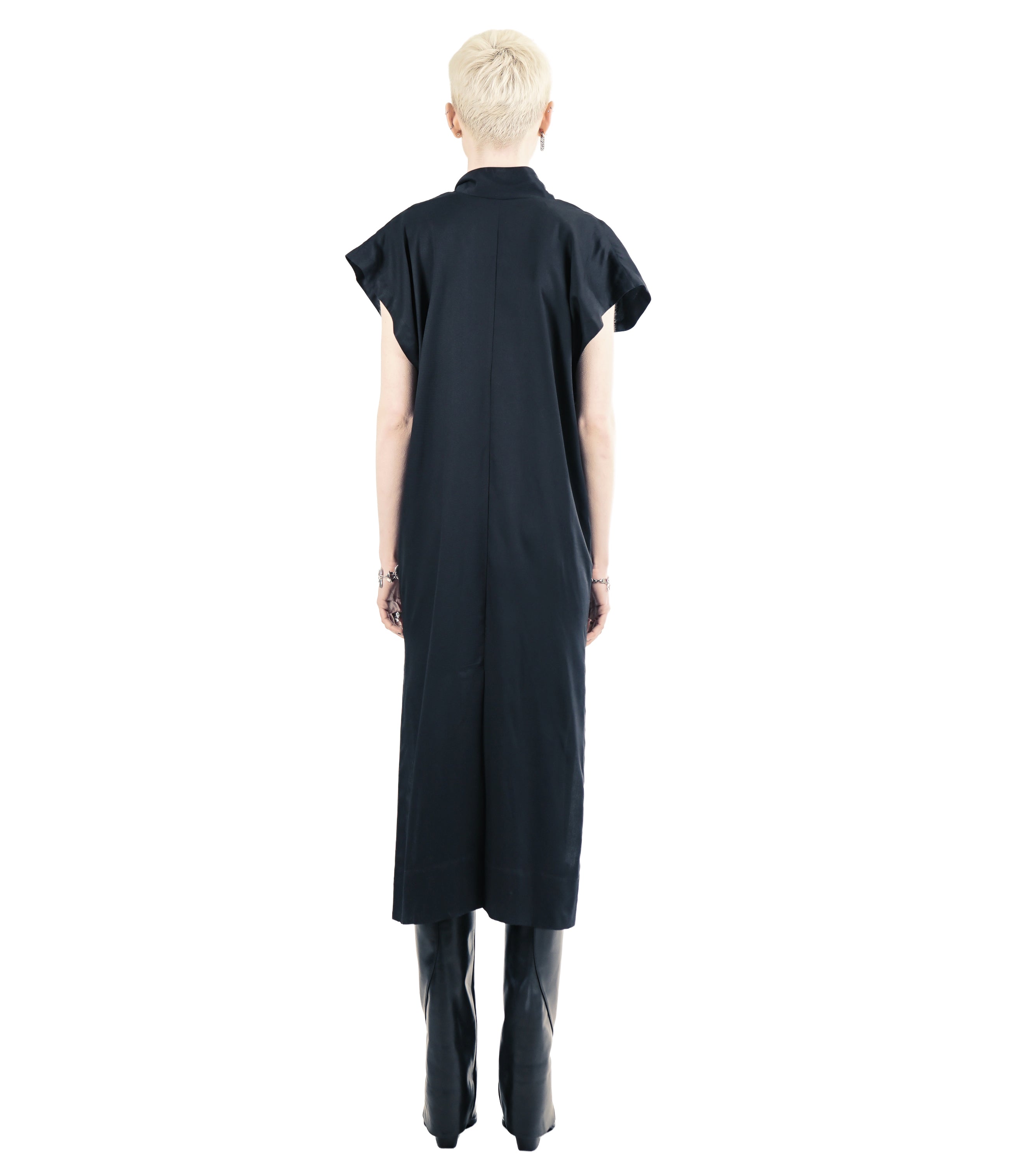 RVG75 Zipper Dress – Black | Adddress