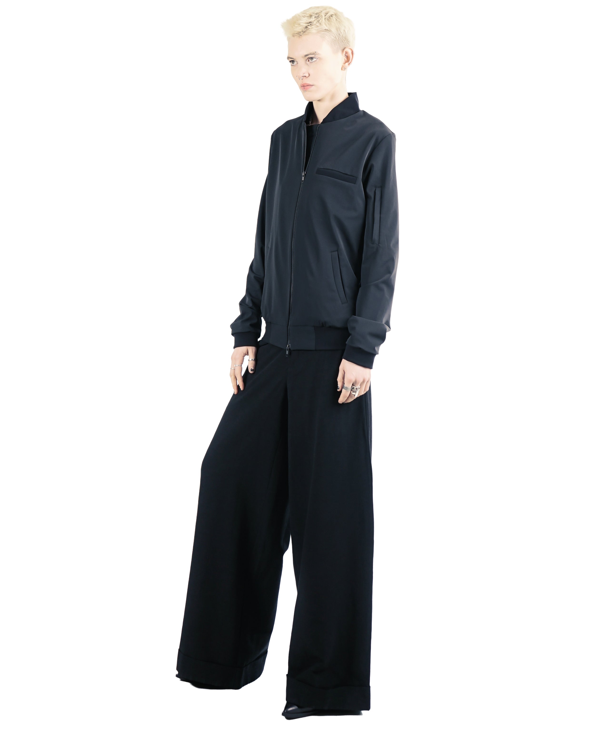 MG27 Bomber Jacket – Black | Adddress