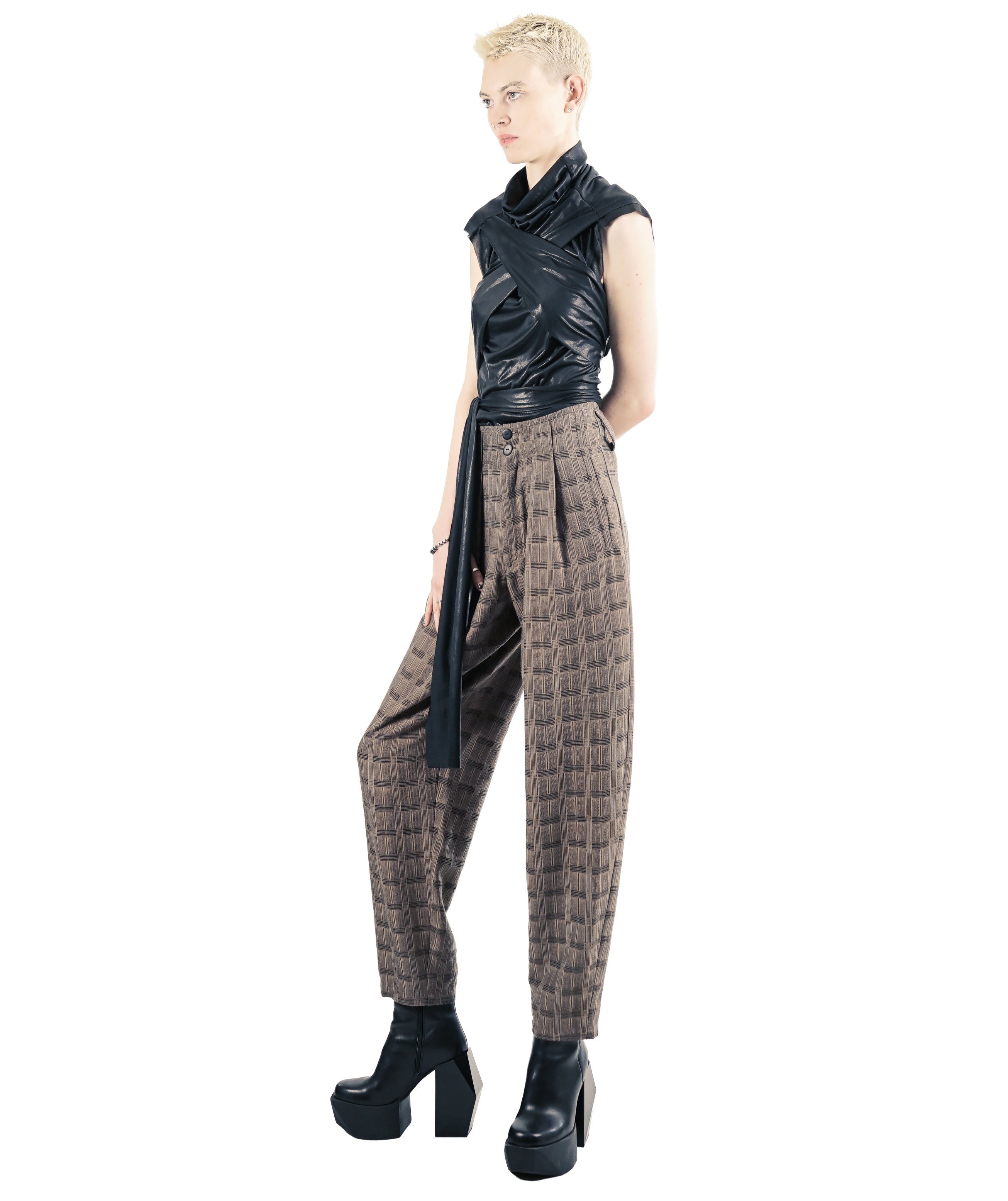 TRR269 Sash Modular Top – Black | Adddress