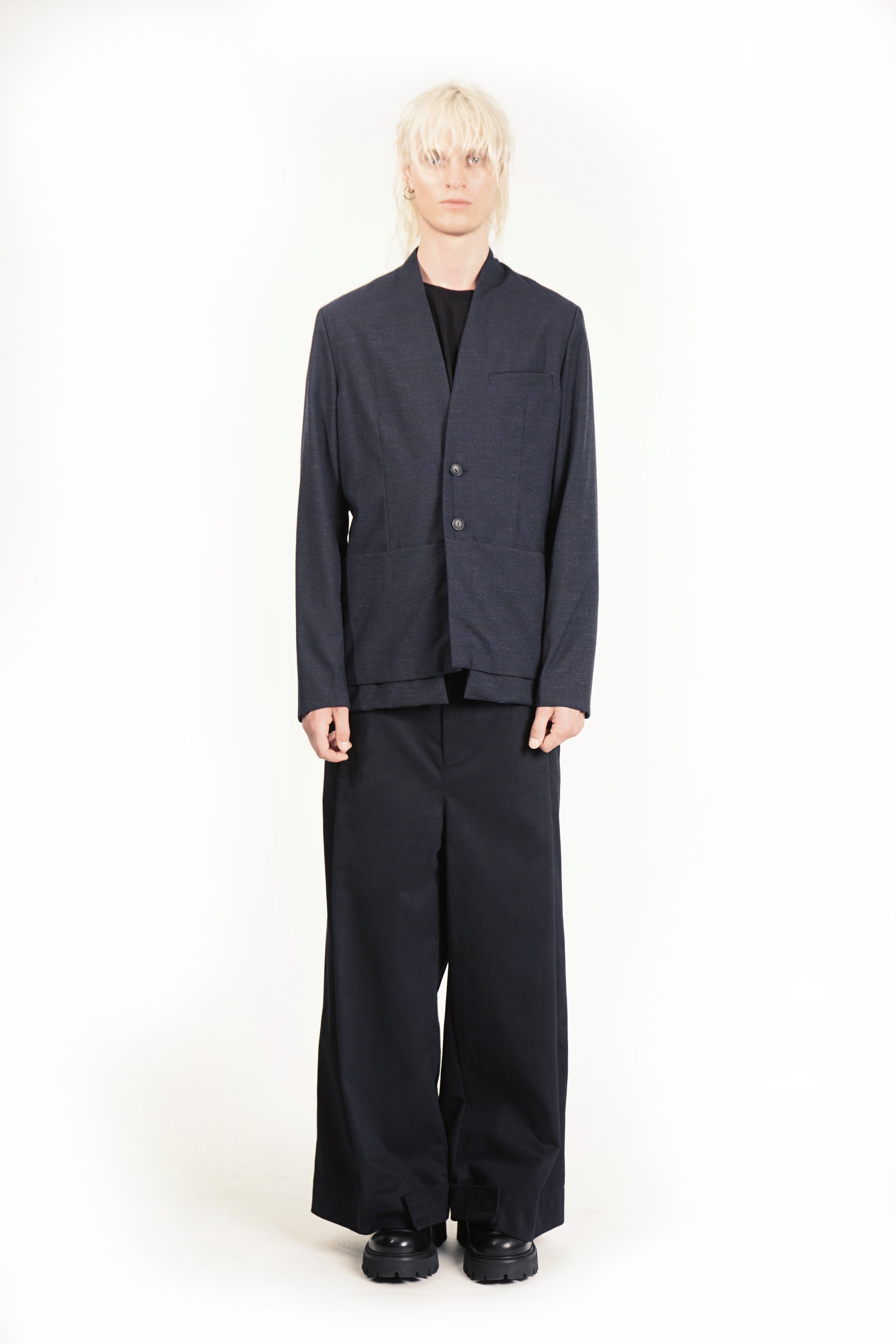 P152C Wide Pants Velcro Fastening Leg