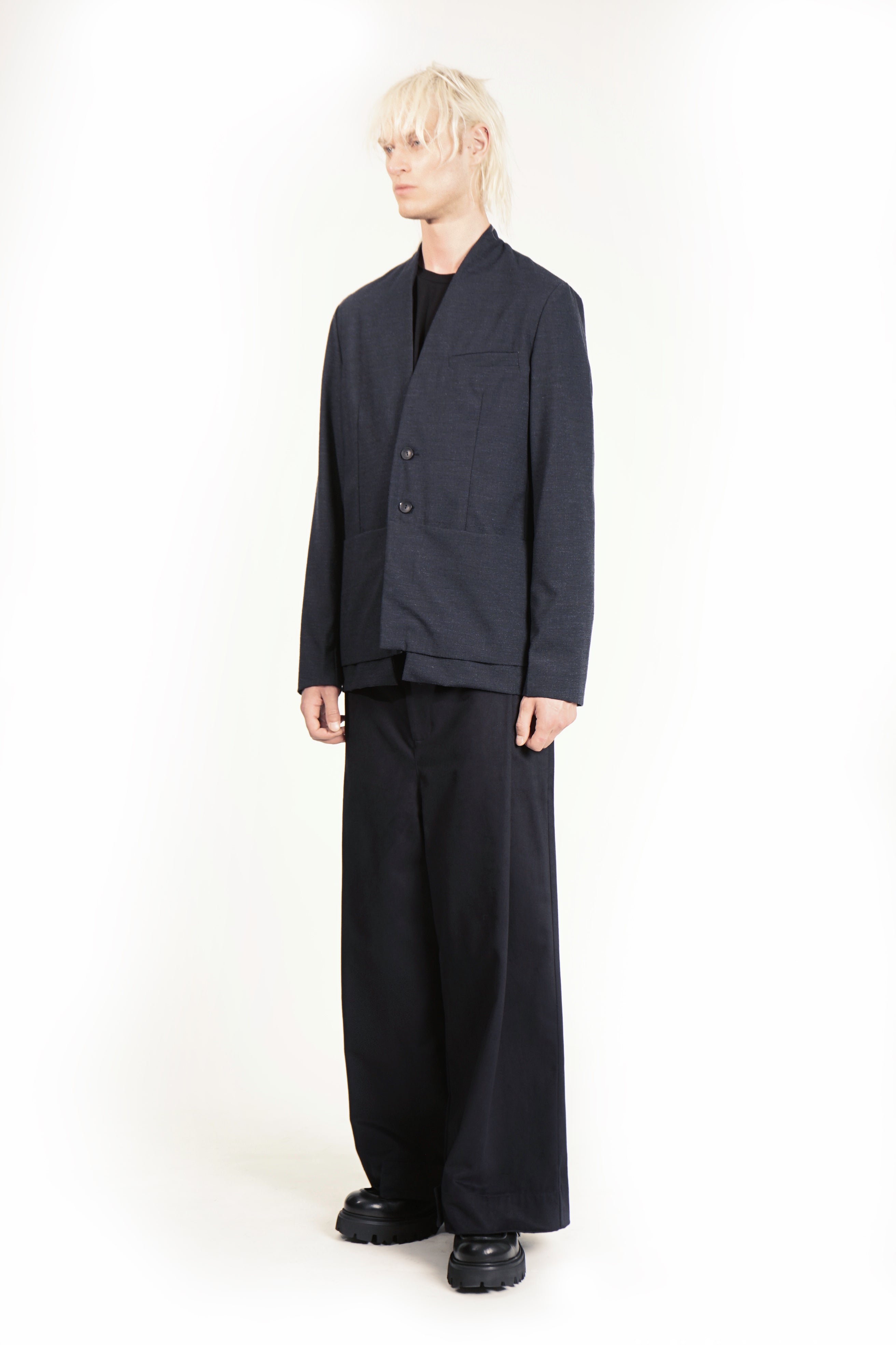 P152C Wide Pants Velcro Fastening Leg