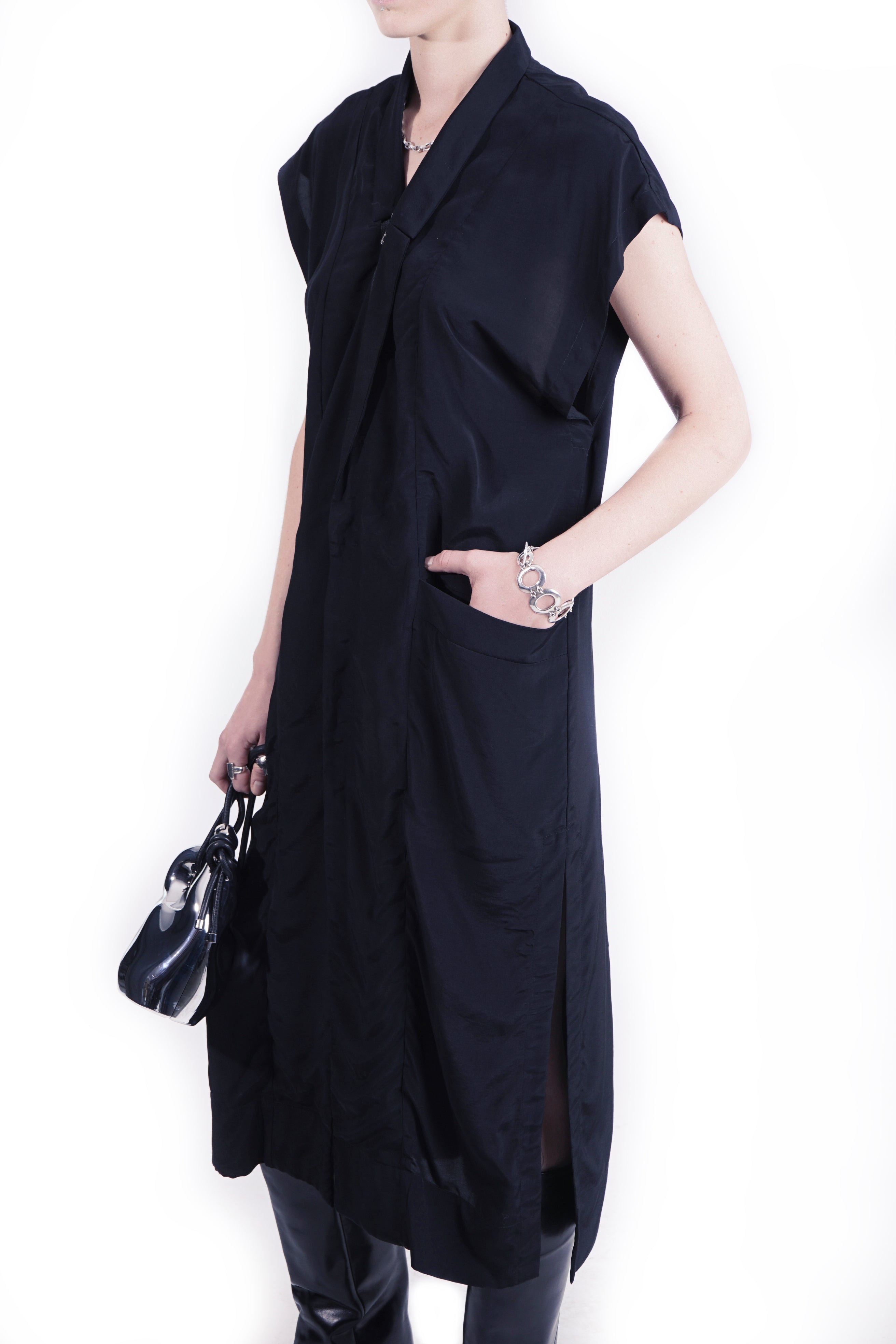 RVG74  Vest Dress Zip Closure