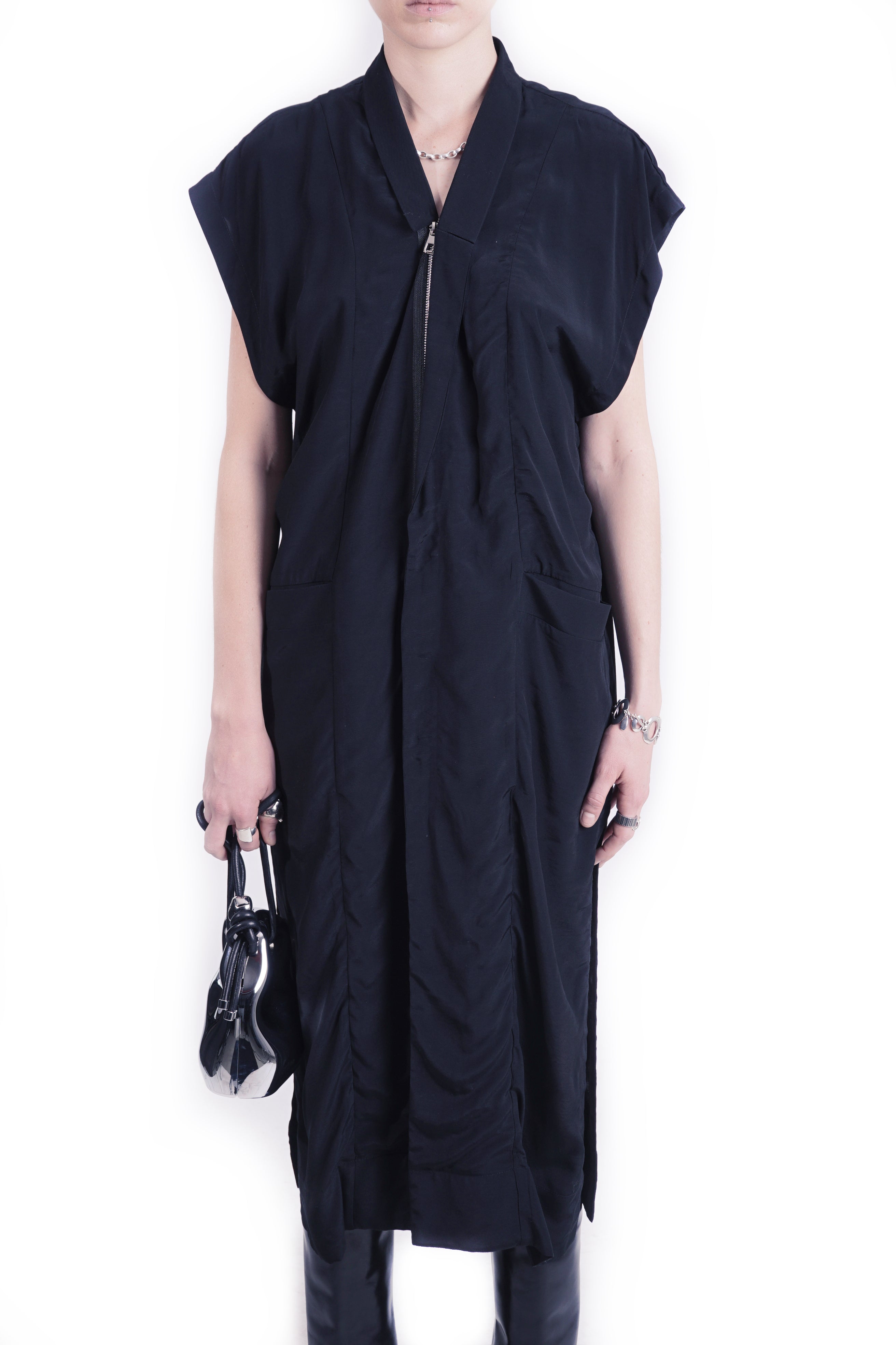 RVG74  Vest Dress Zip Closure