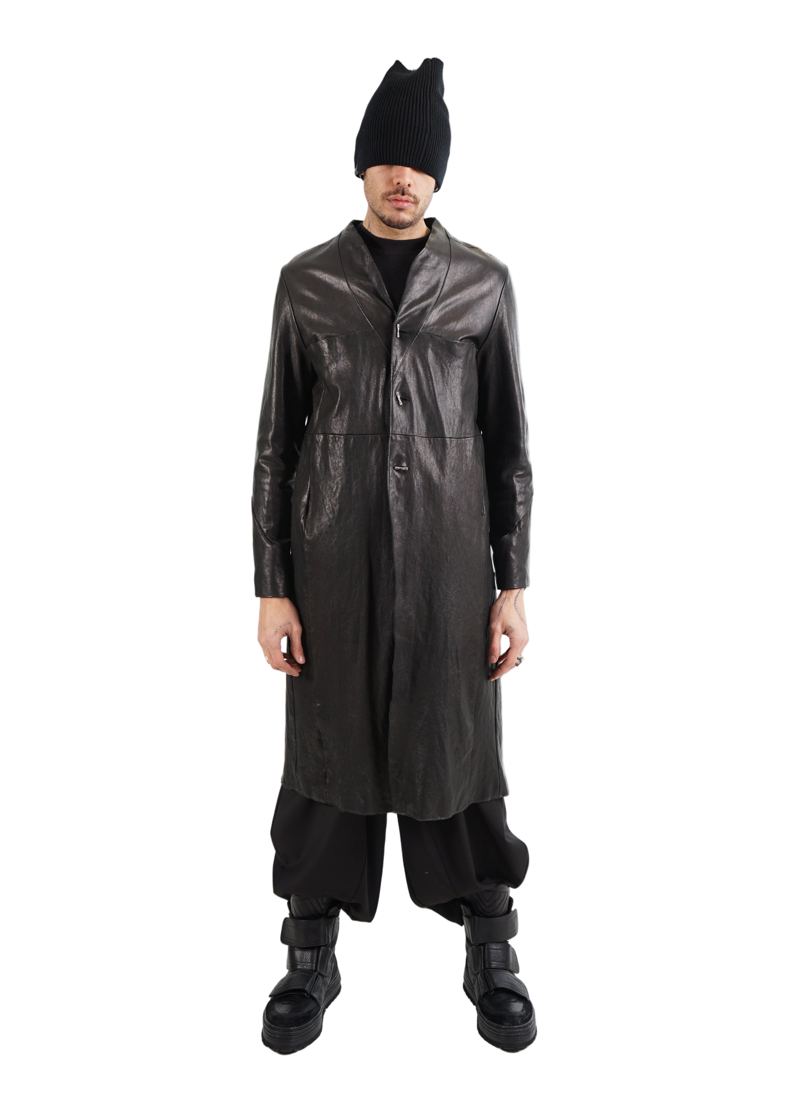SAN263-1 – Long Jacket – Black