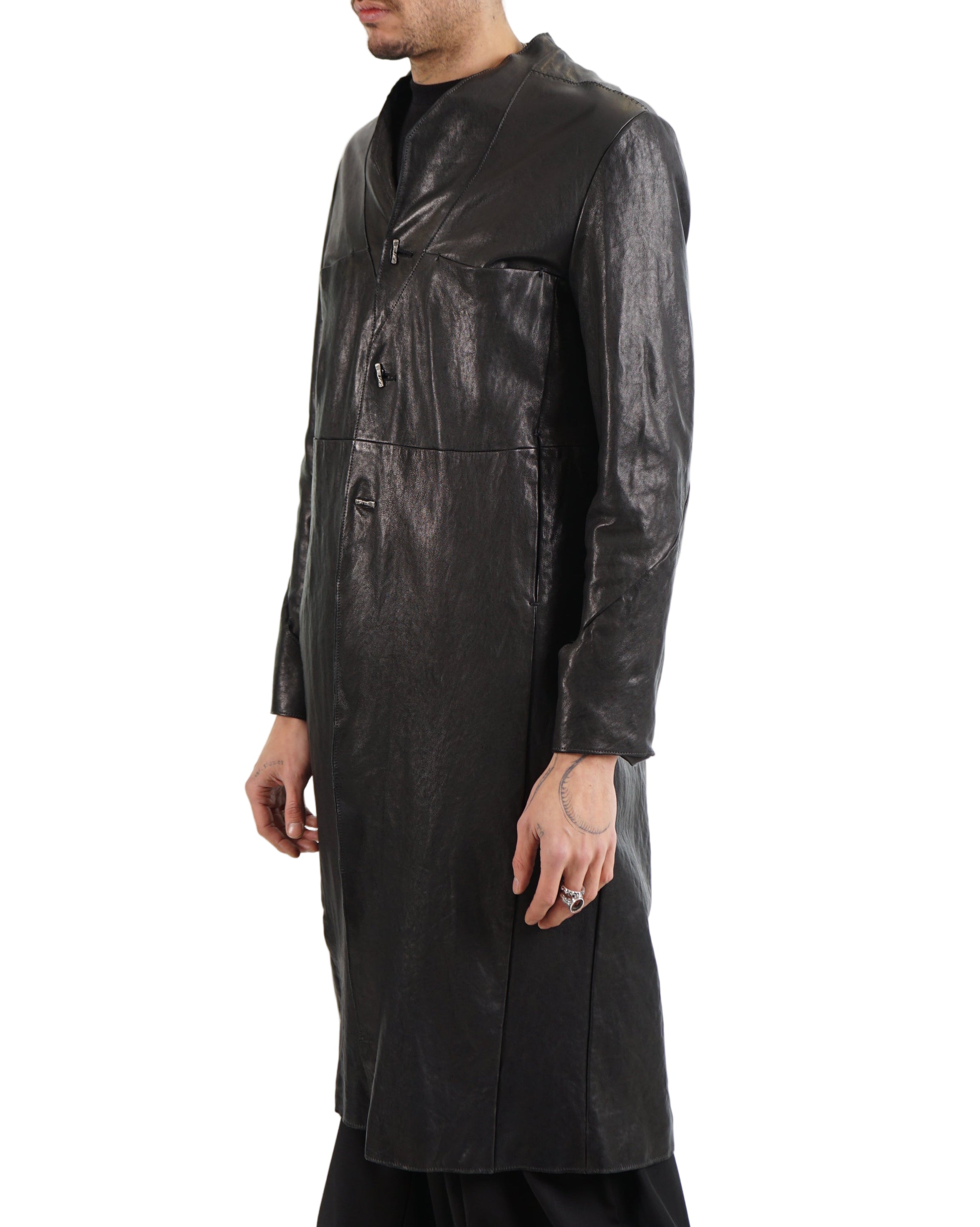 SAN263-1 – Long Jacket – Black