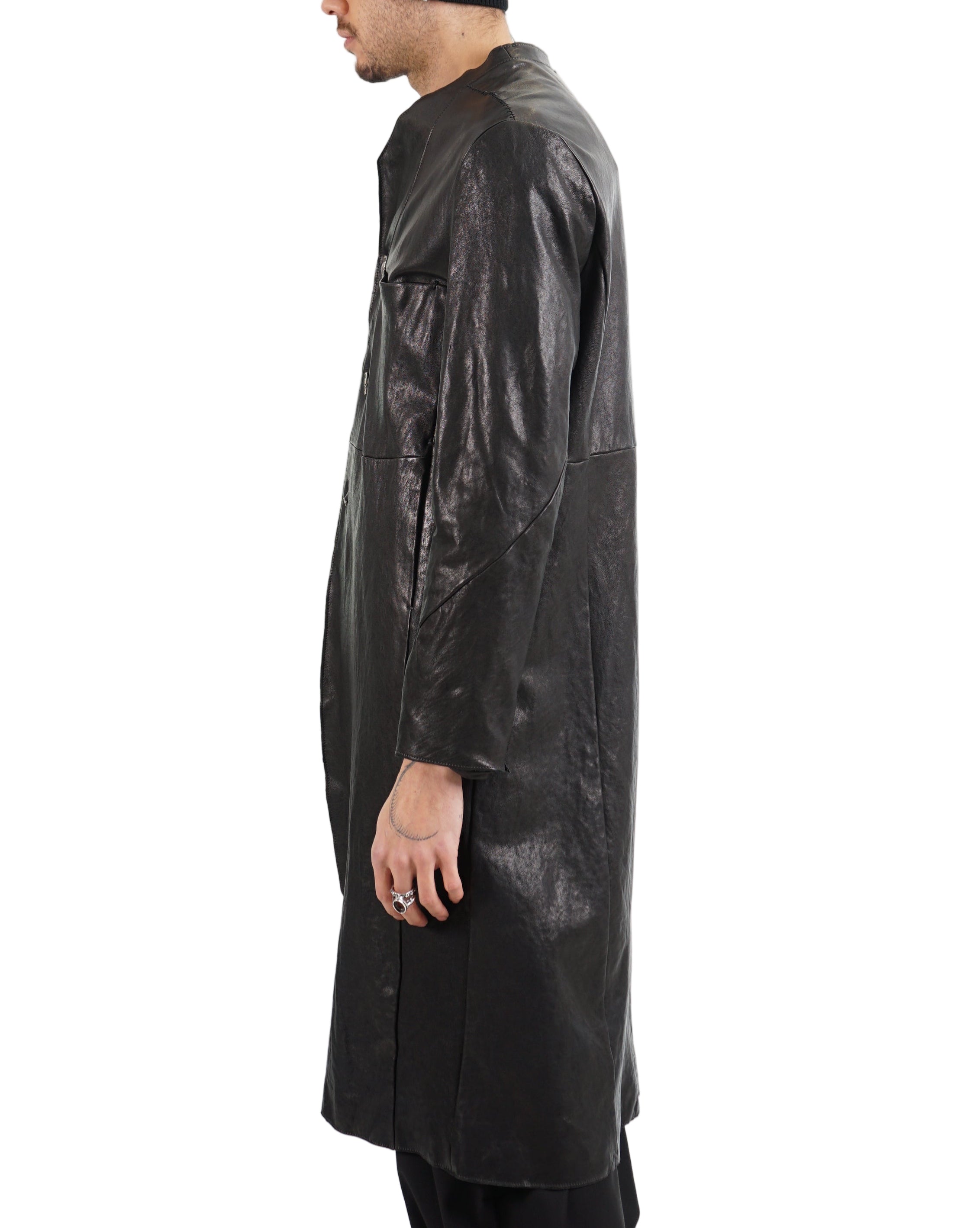 SAN263-1 – Long Jacket – Black