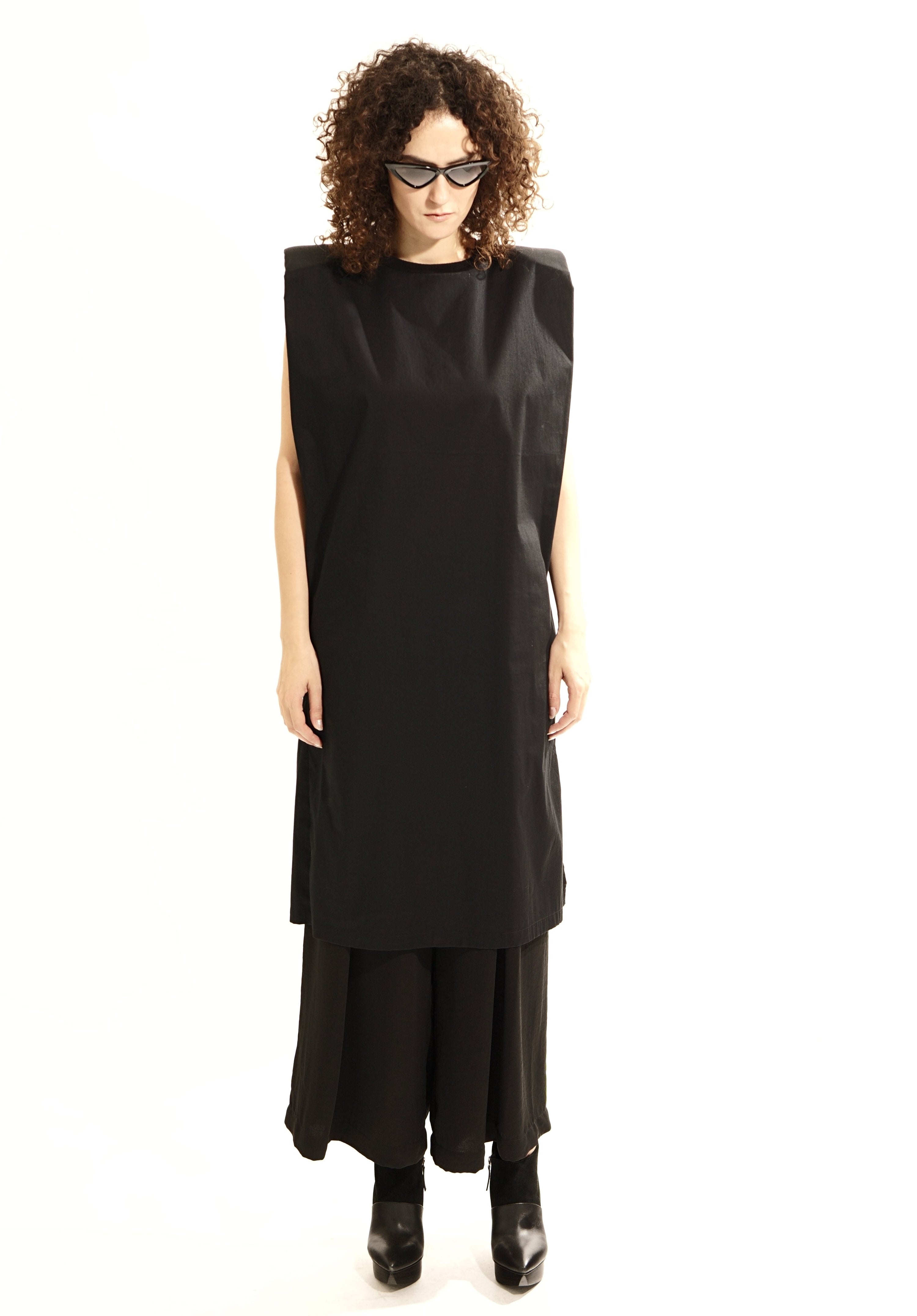 R263 SHOULDER PADS DRESS