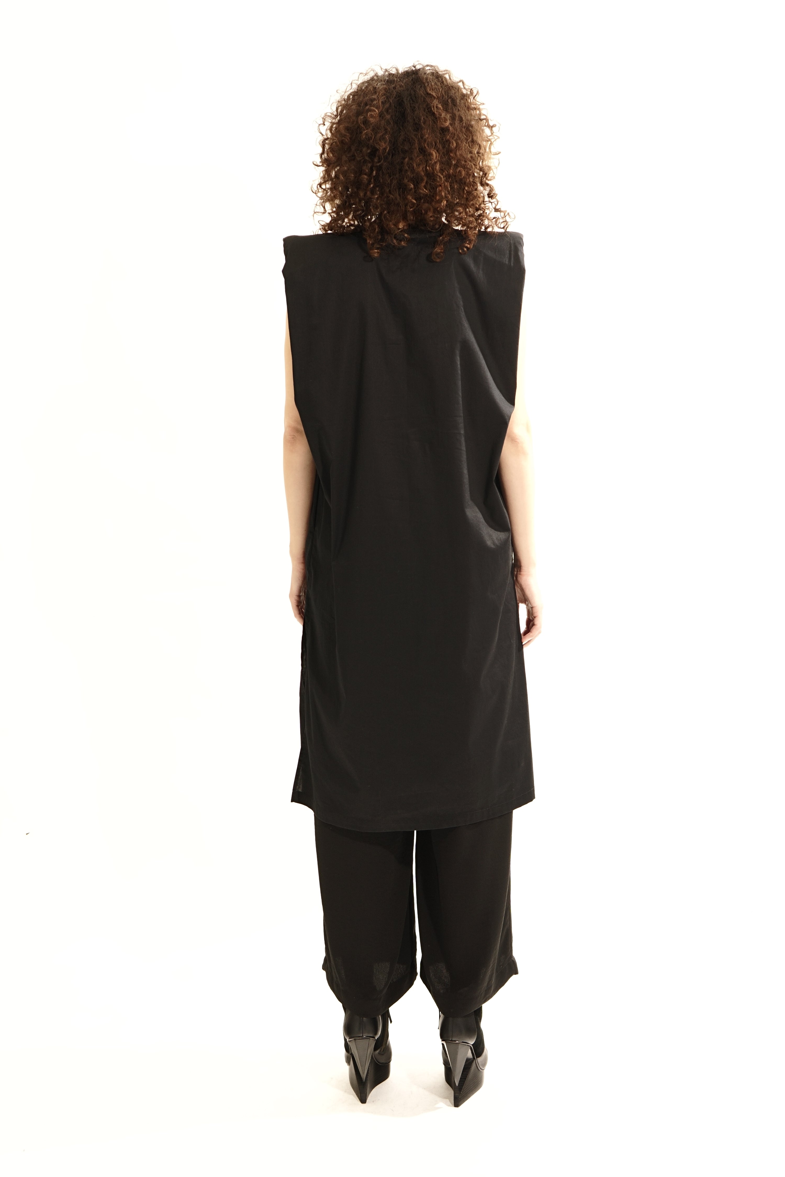 R263 SHOULDER PADS DRESS