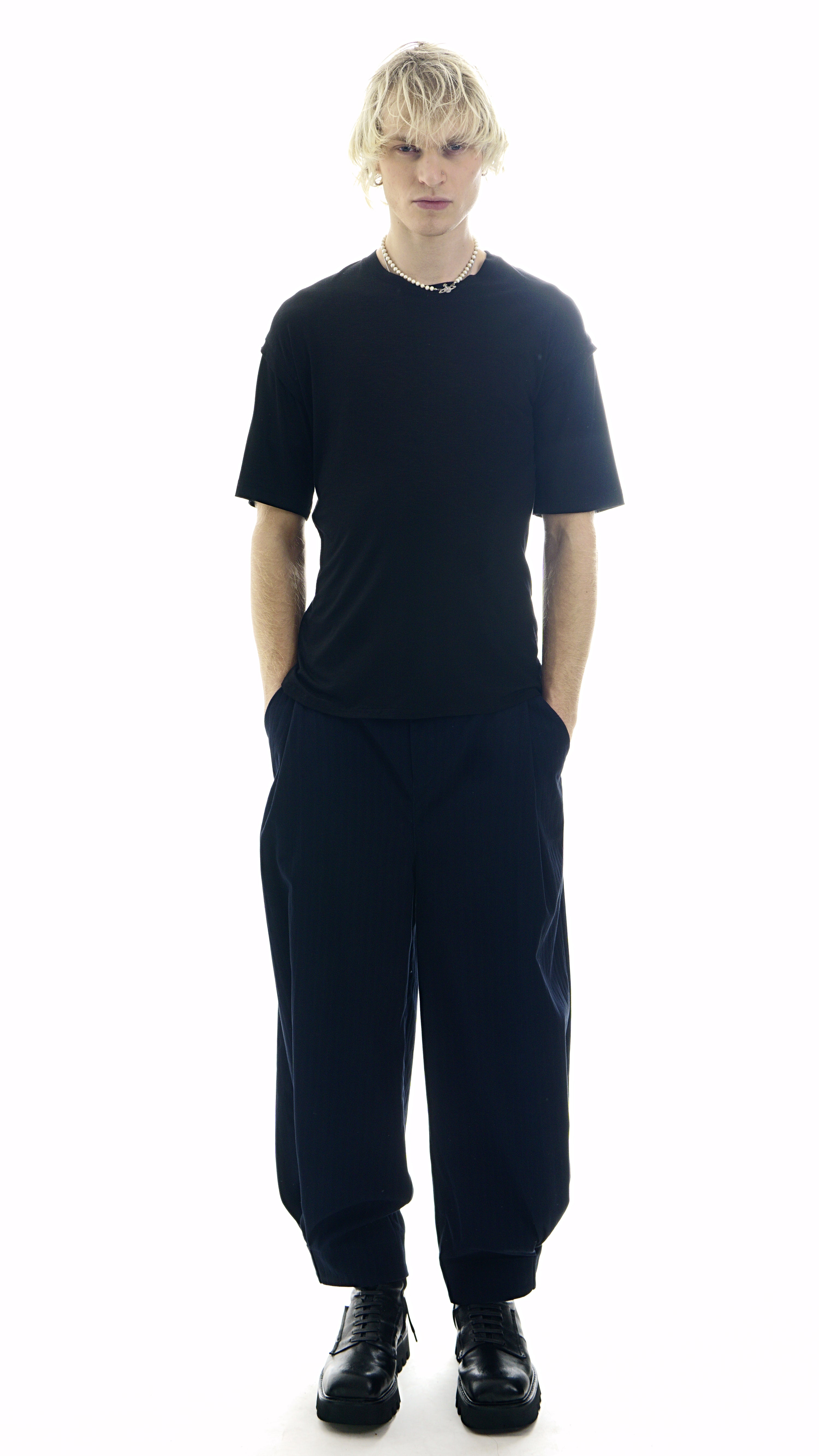 P152C Wide Pants Velcro Fastening Leg