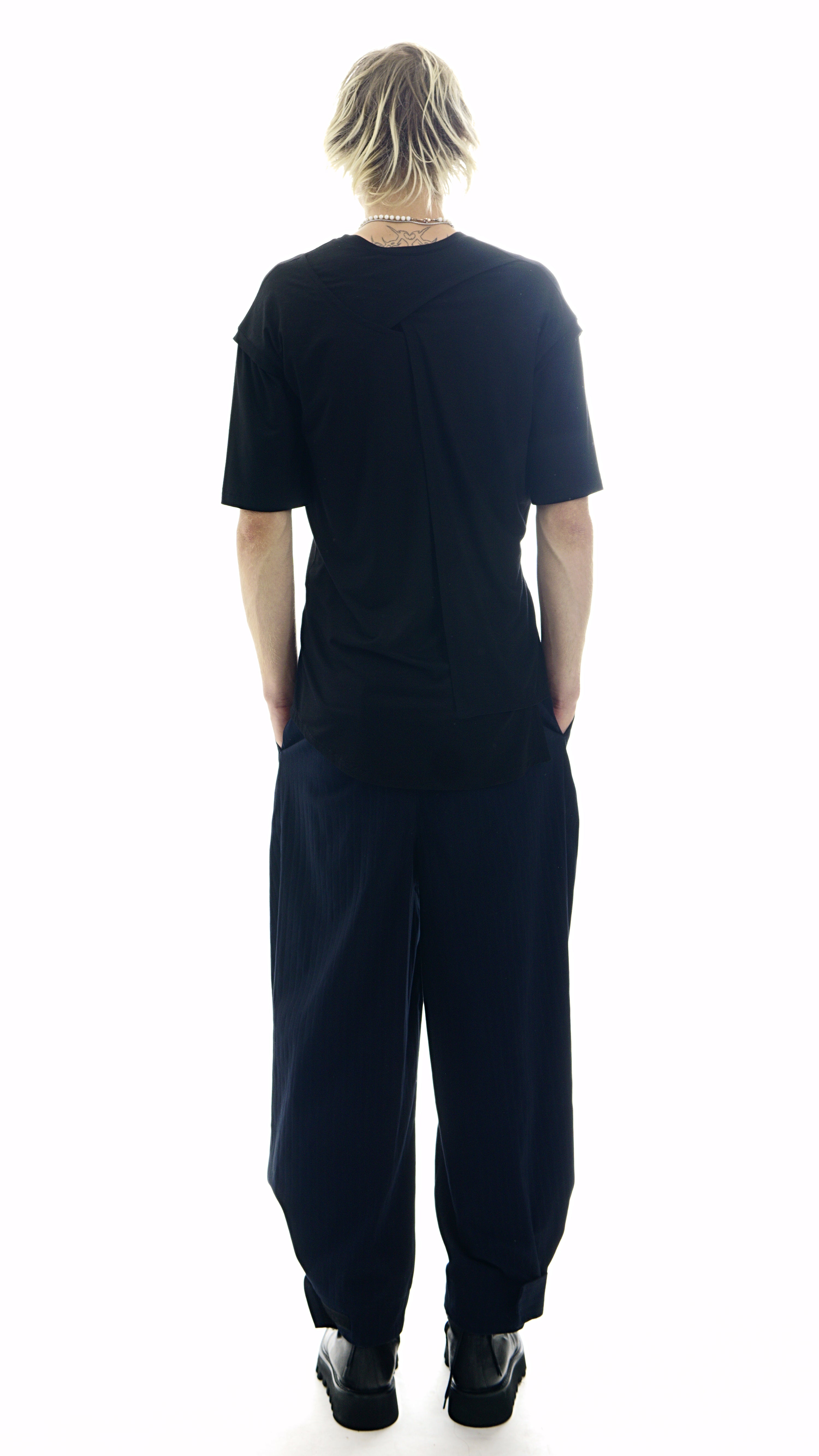 P152C Wide Pants Velcro Fastening Leg
