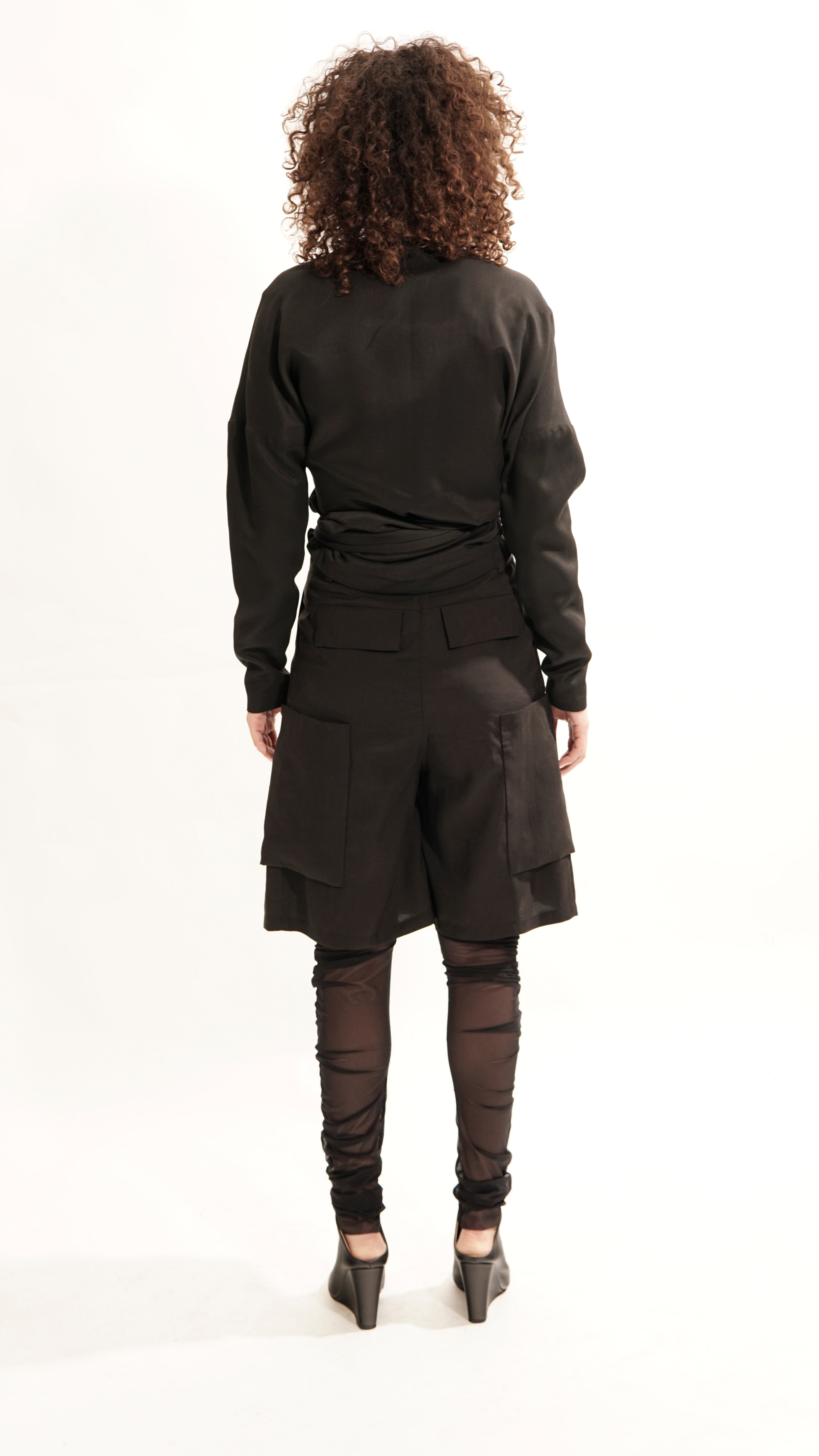 PM30 Pleated Shorts with Big Pockets