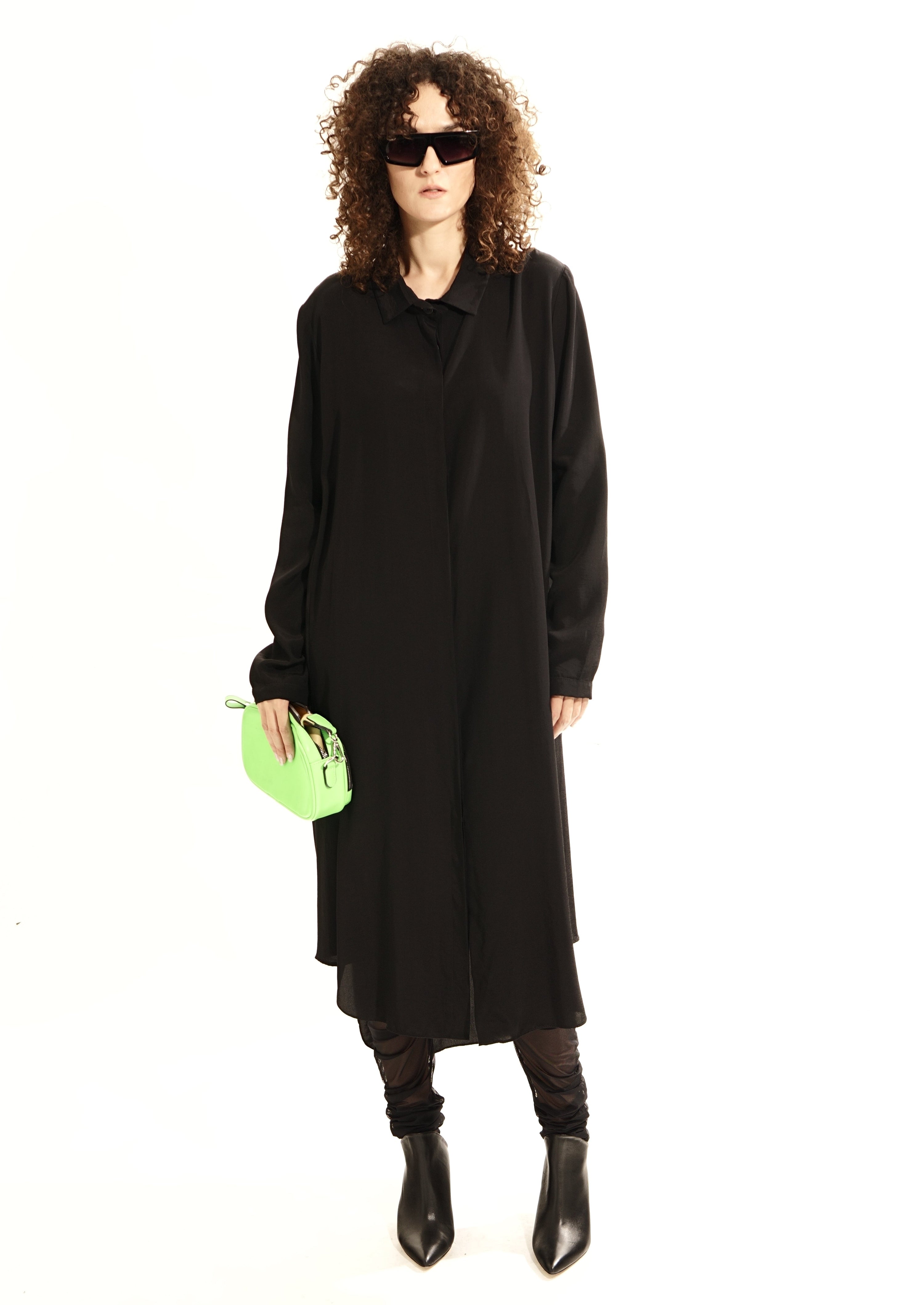 B88L Maxi Long Shirt Dress