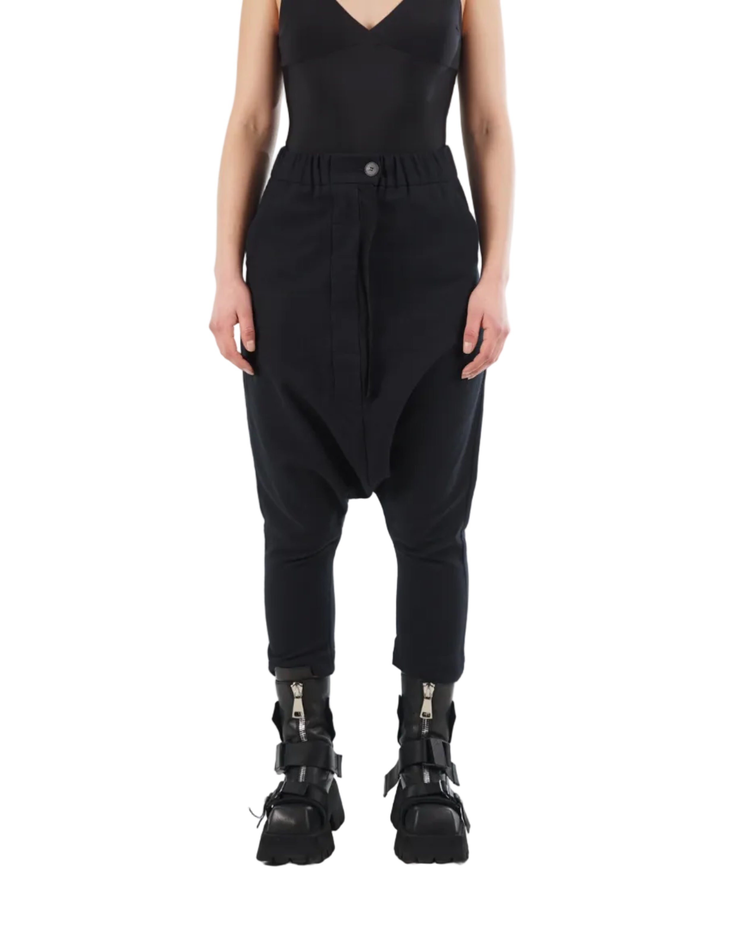 Studio B3 – IGGY Drop Crotch Pants – Black