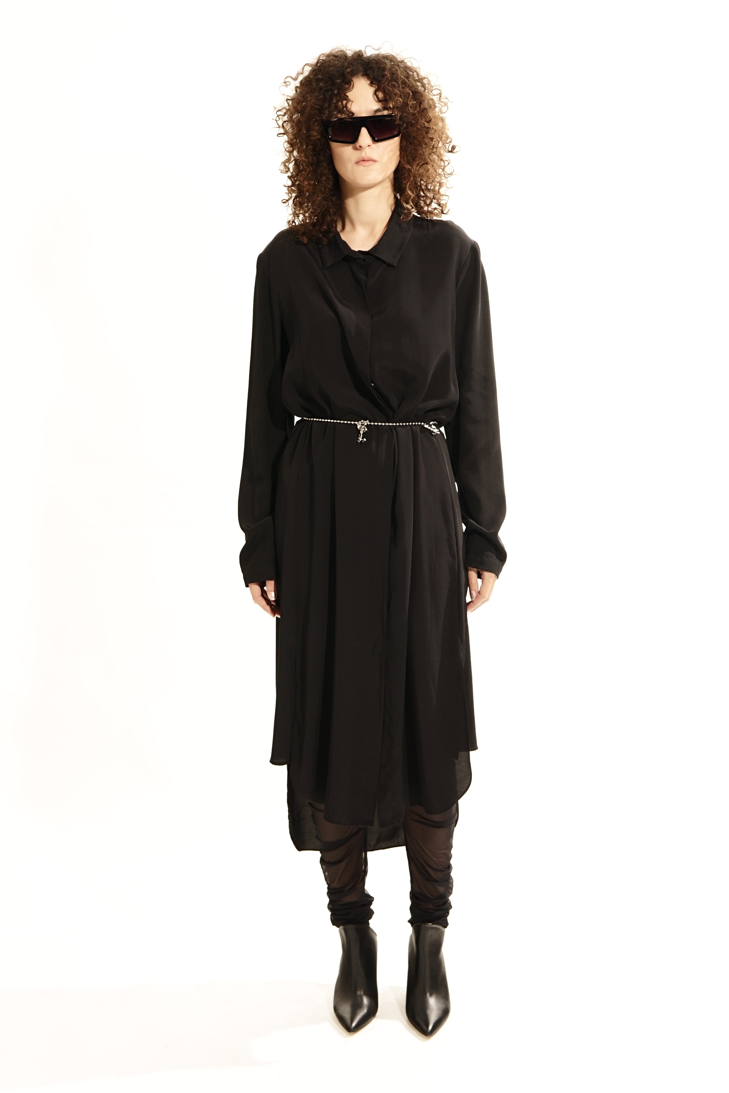 B88L Maxi Long Shirt Dress