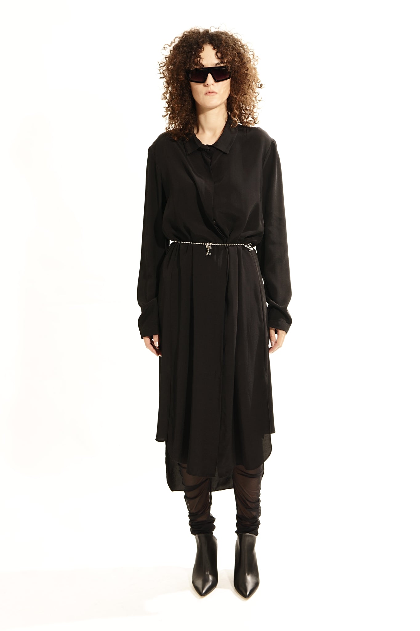 B88L Maxi Long Shirt Dress
