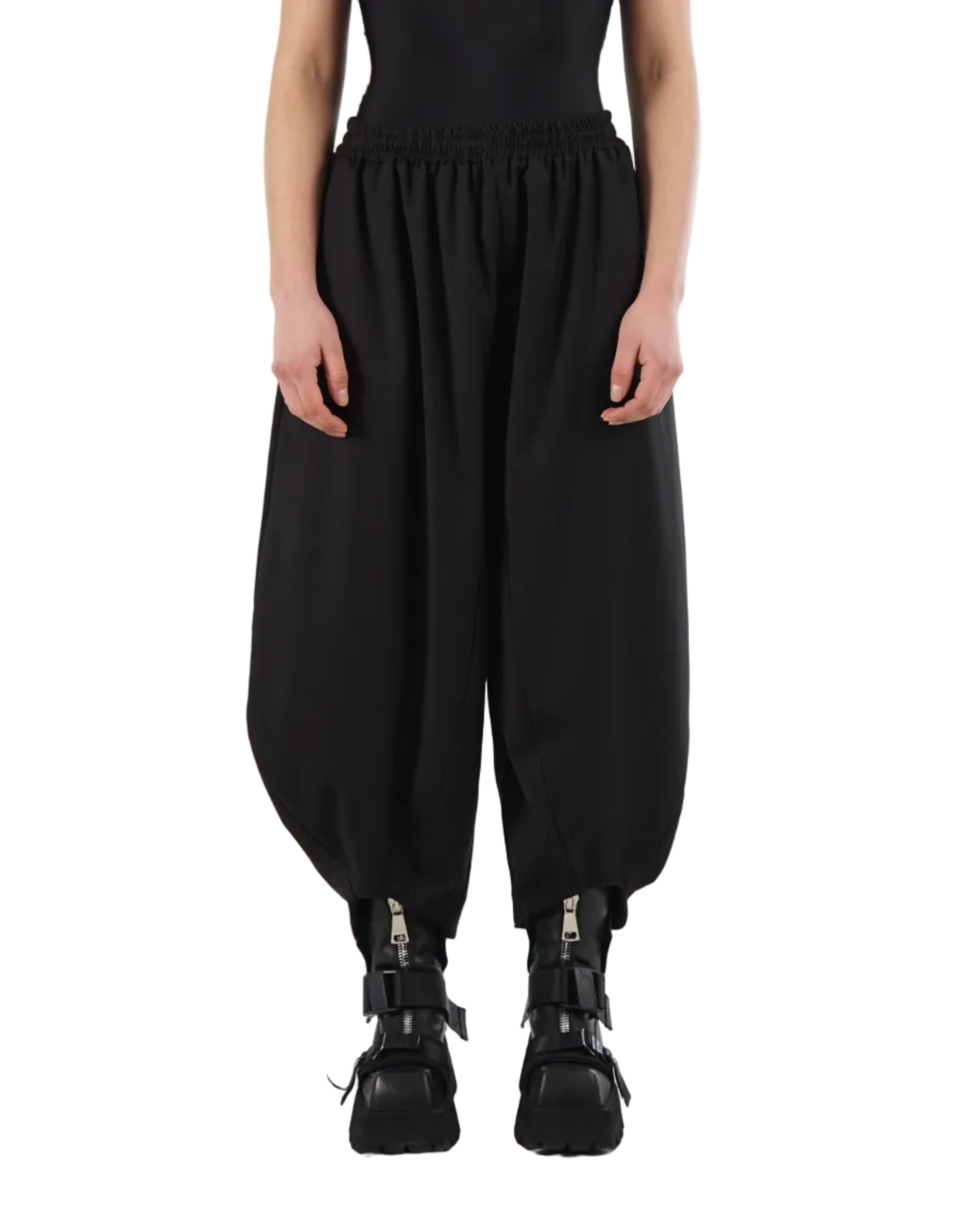 La Haine Inside Us – Oversized Drop Crotch Pants – Black