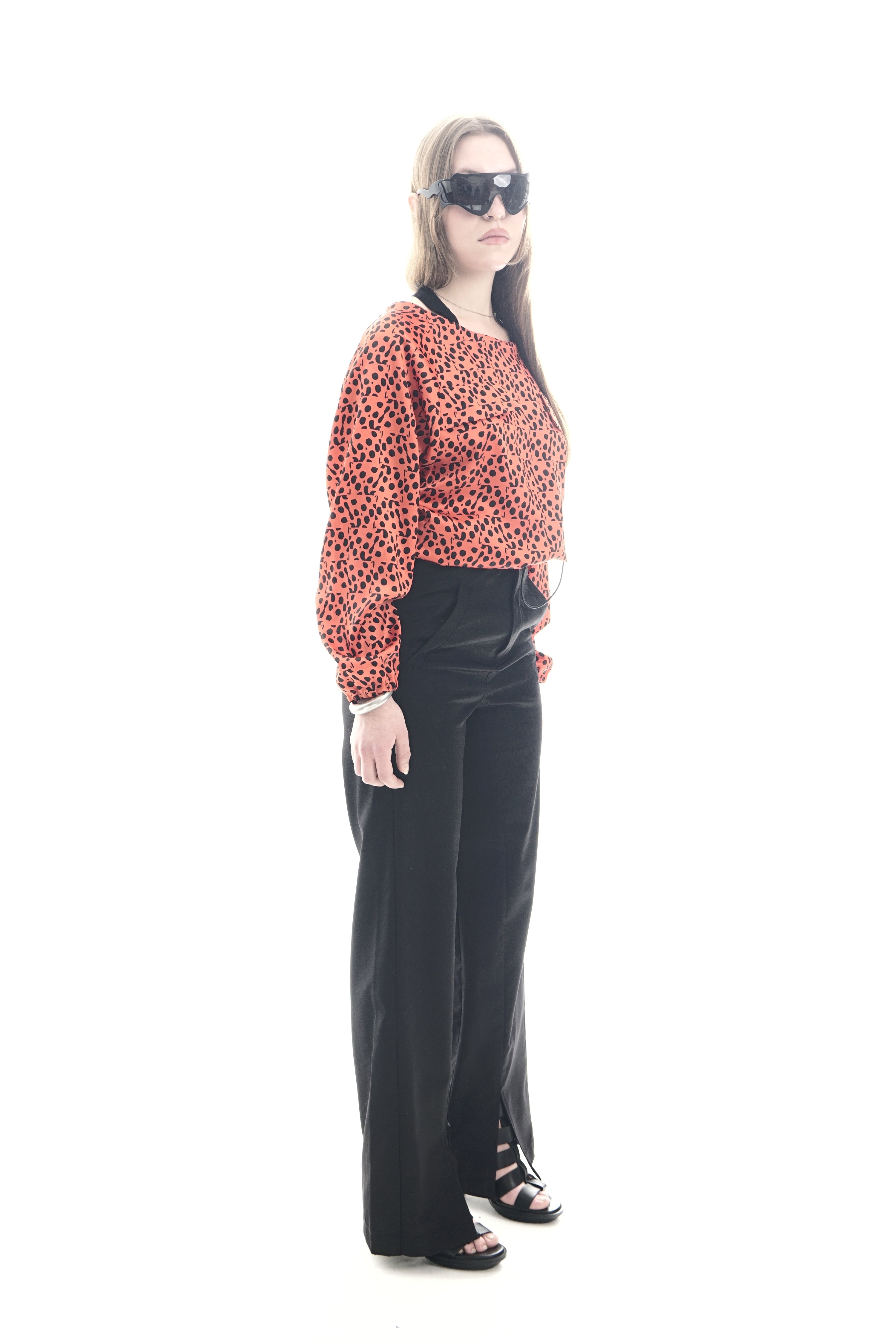 B99 - Shirt with Halter Neck