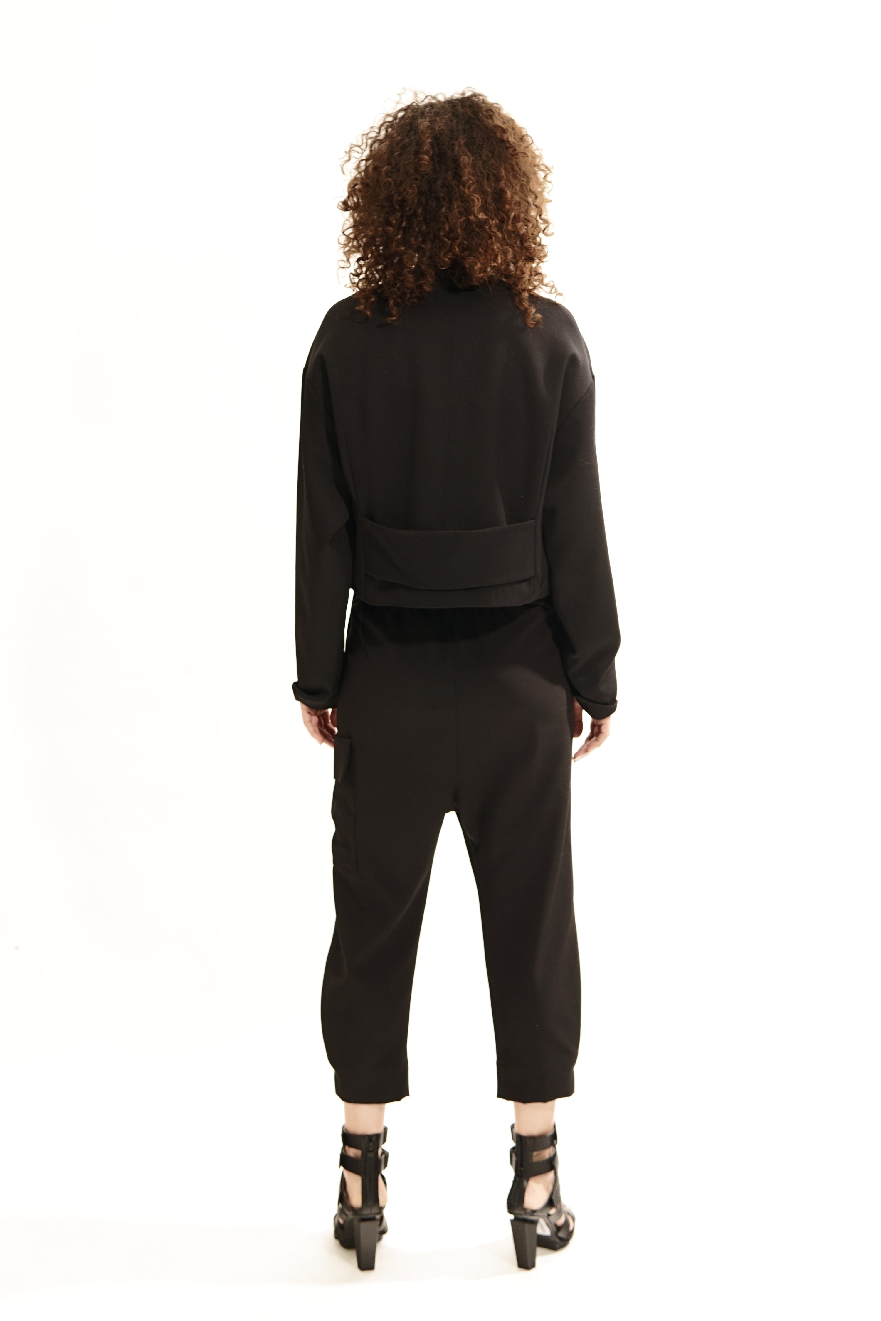 P163 Low Waist Wrap Pants