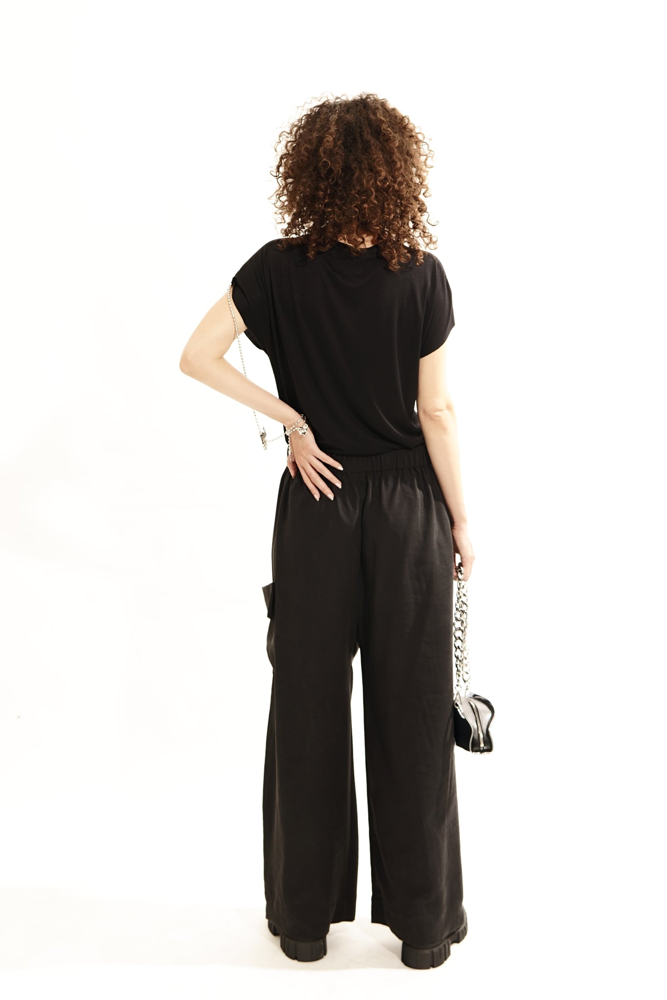 P163L Wrap Pants Long