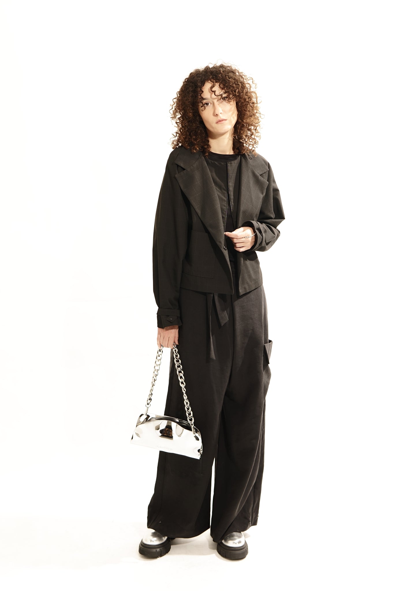 P163L Wrap Pants Long