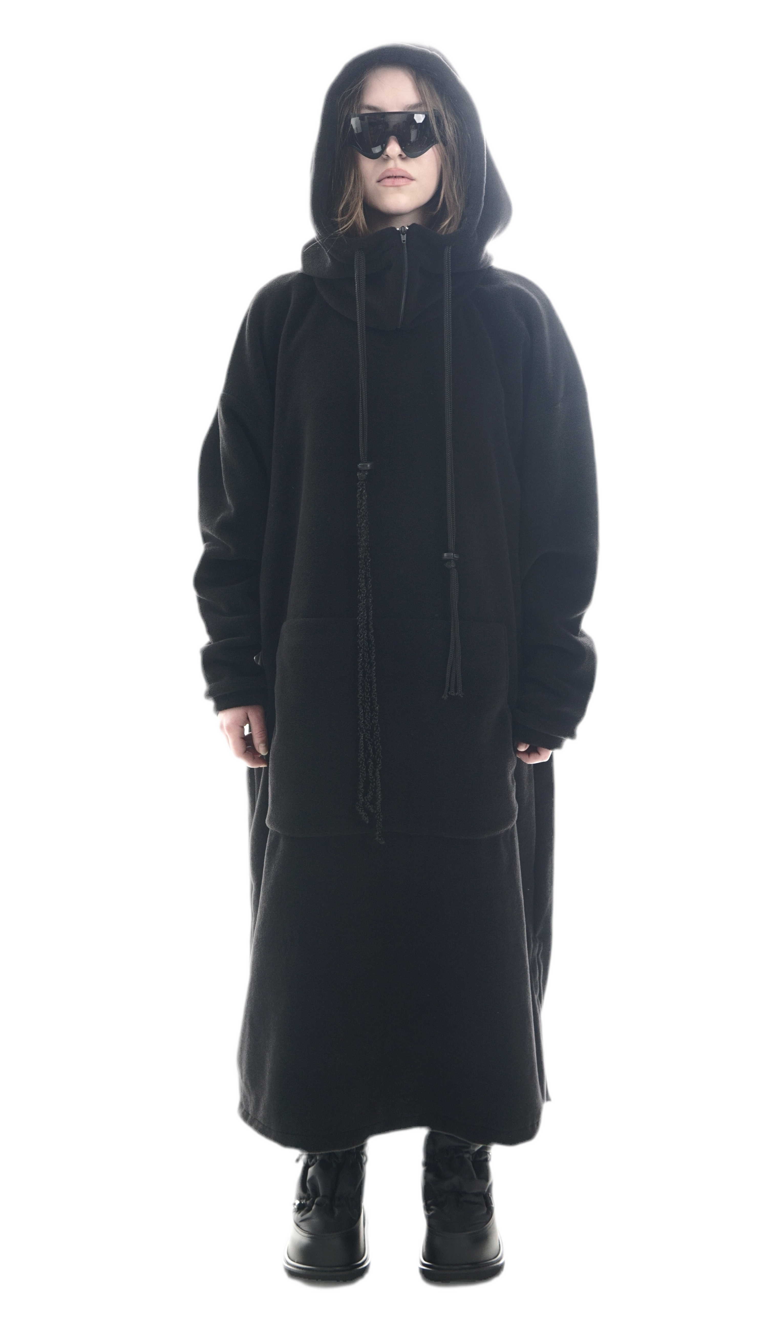 R245 - Hoody Sweater Dress