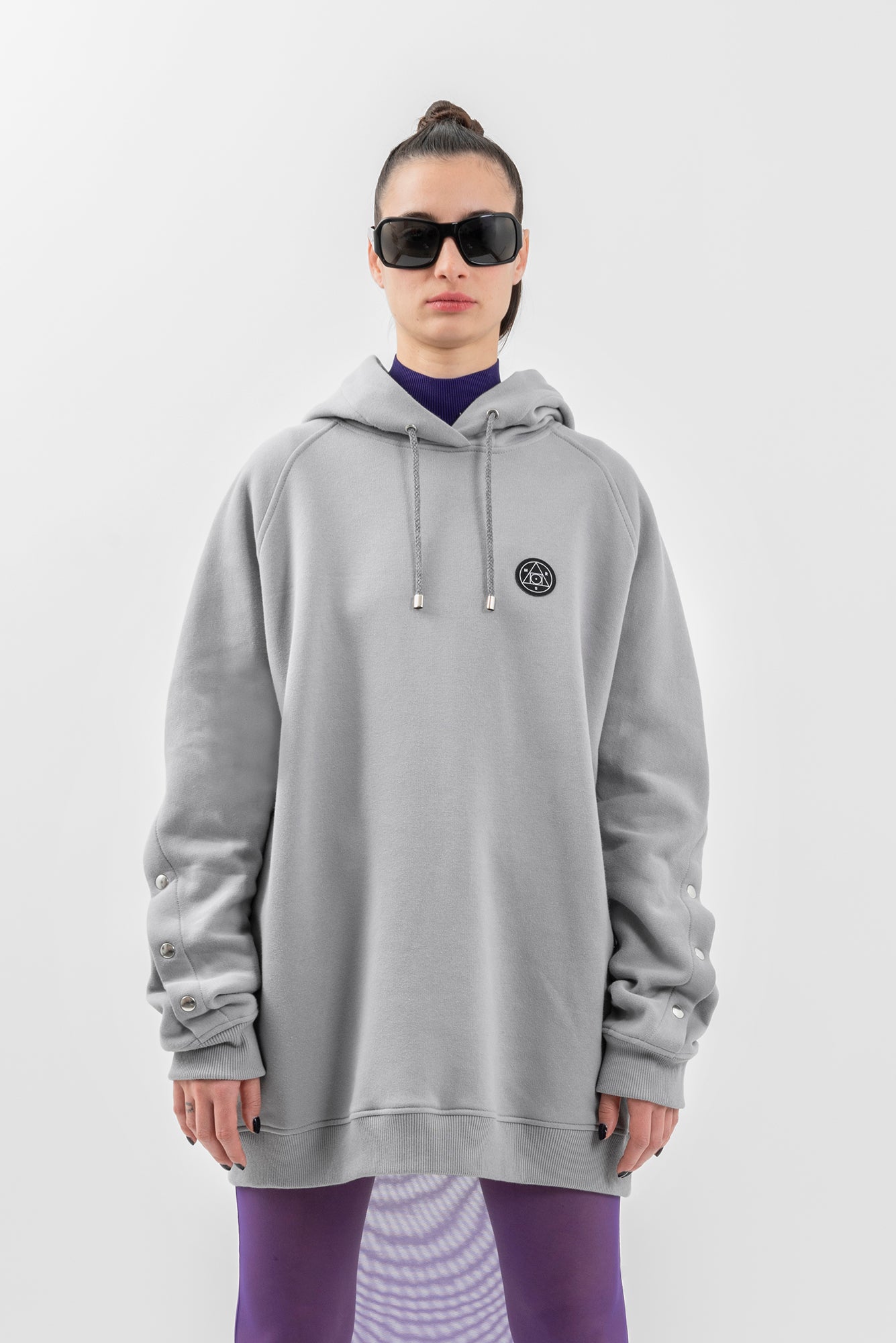 MARIOS Backround Sweatshirt grey