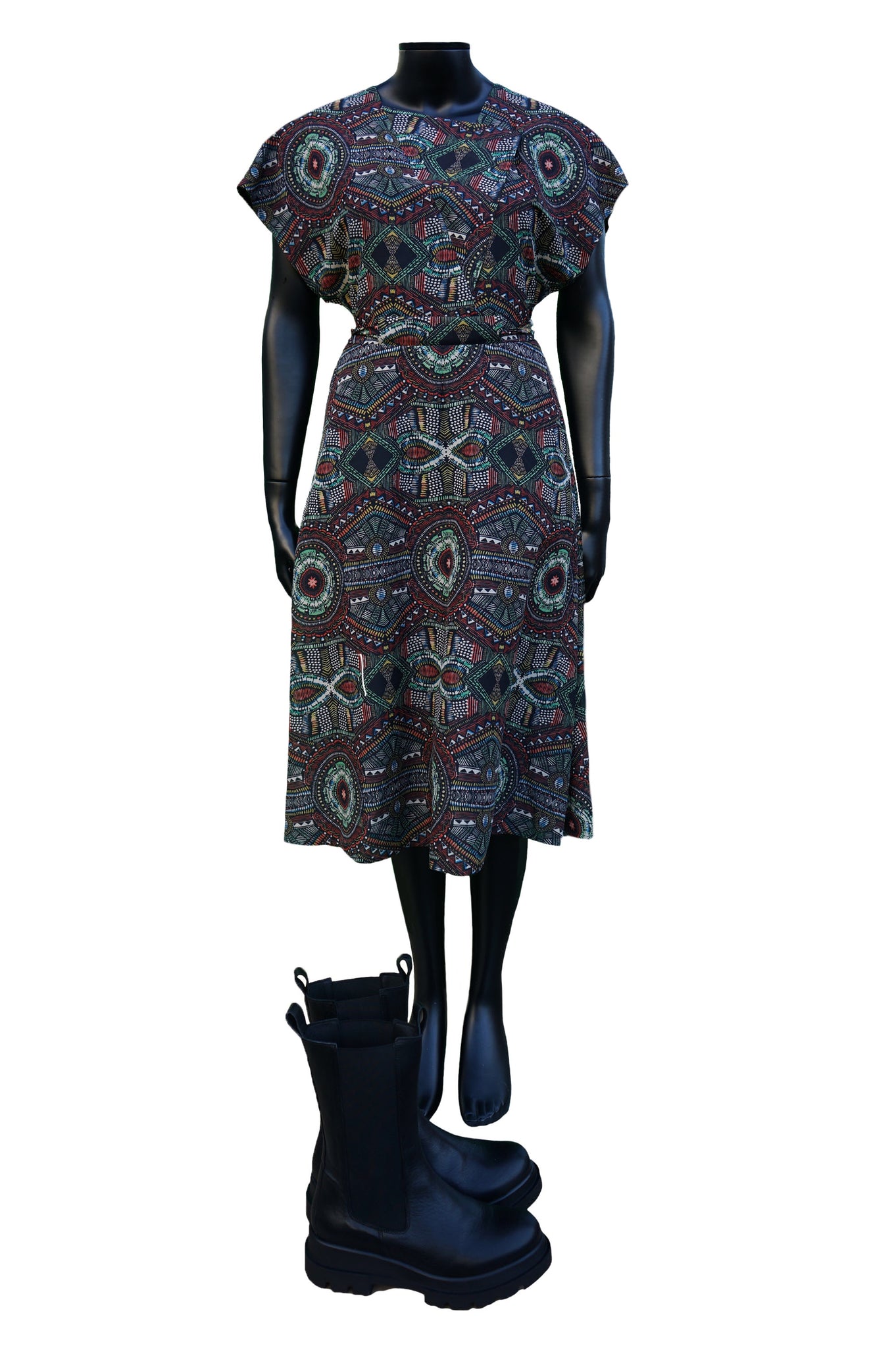 adddress R259 Dress With Colourful Print