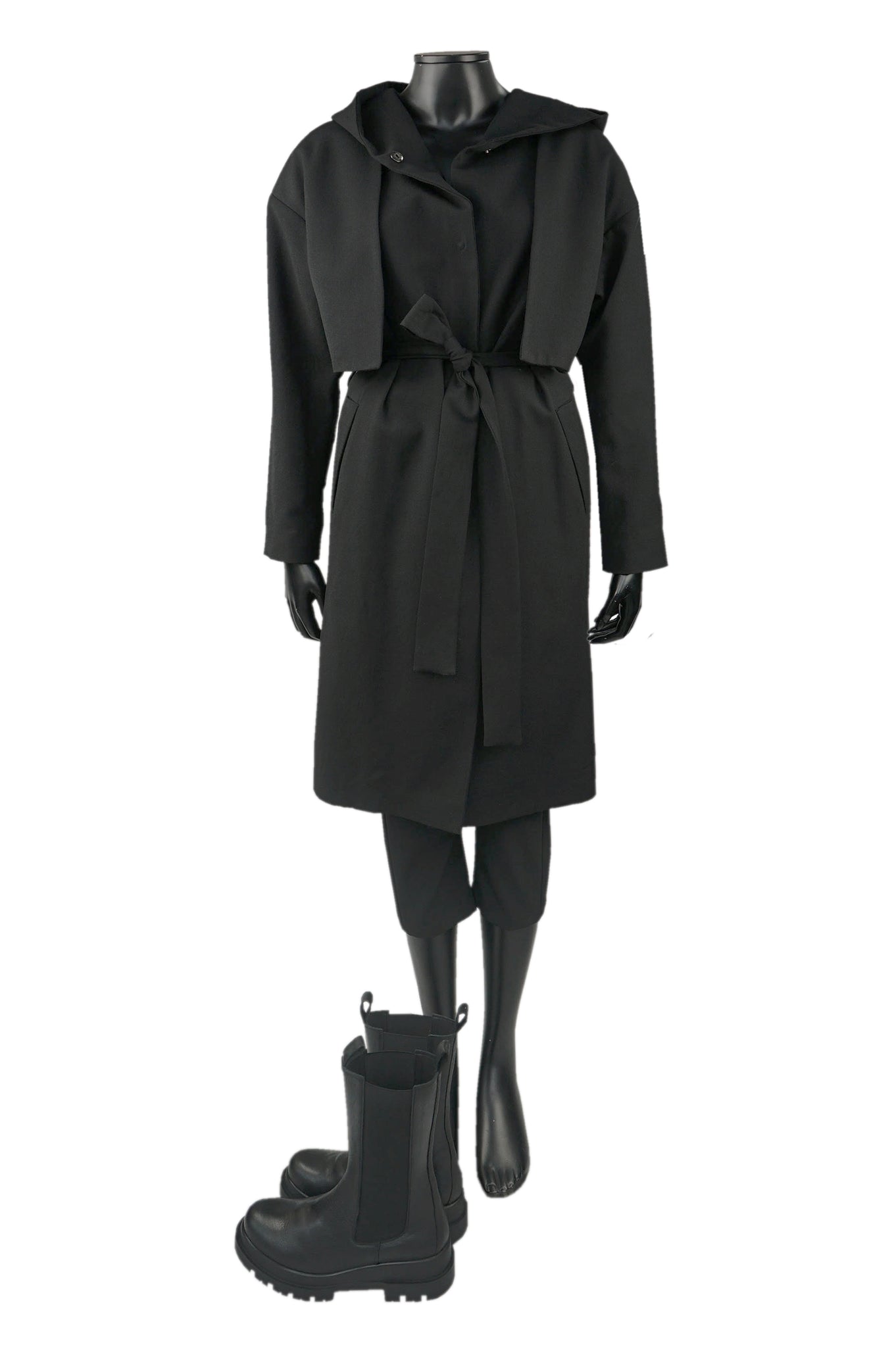 T63 HOODED TRENCH